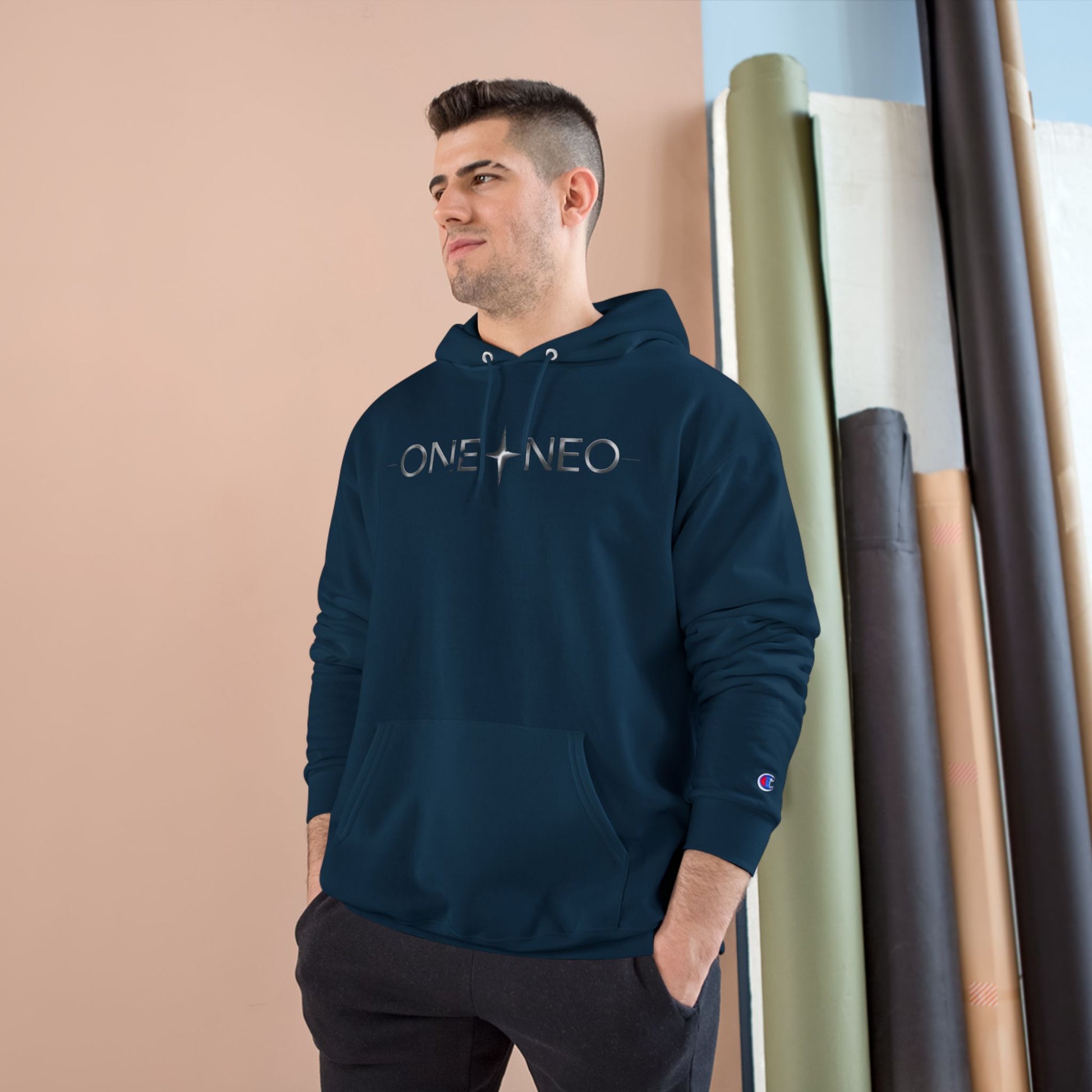 Champion Hoodie - Cozy Streetwear, Unisex Sweatshirt, Everyday Comfort, Casual Style, Gift for Him/Her
