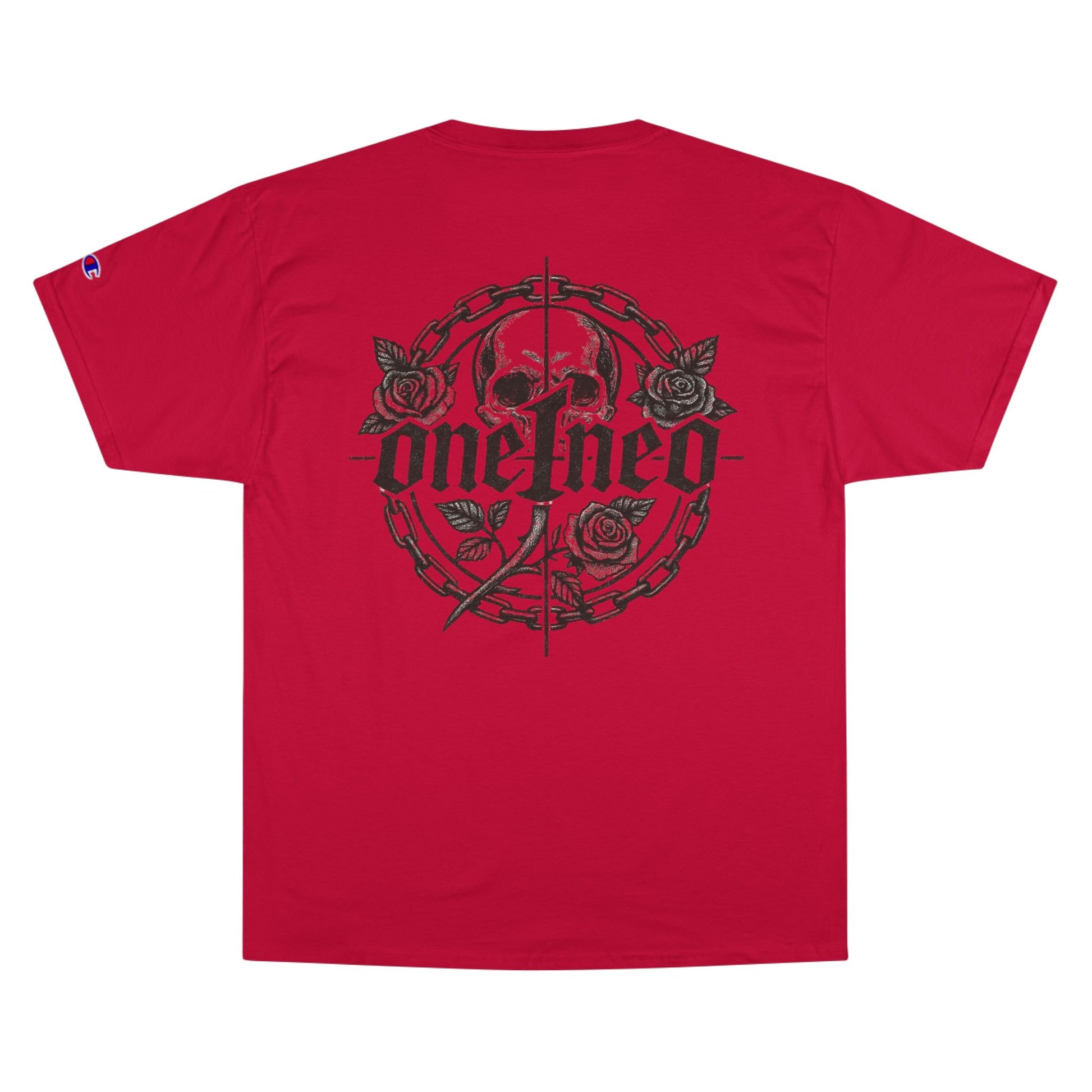 Champion Graphic Tee for Bold Trendsetters, Streetwear Shirt, Casual Outfit, Gift for Friends, Unisex Apparel, Everyday Wear