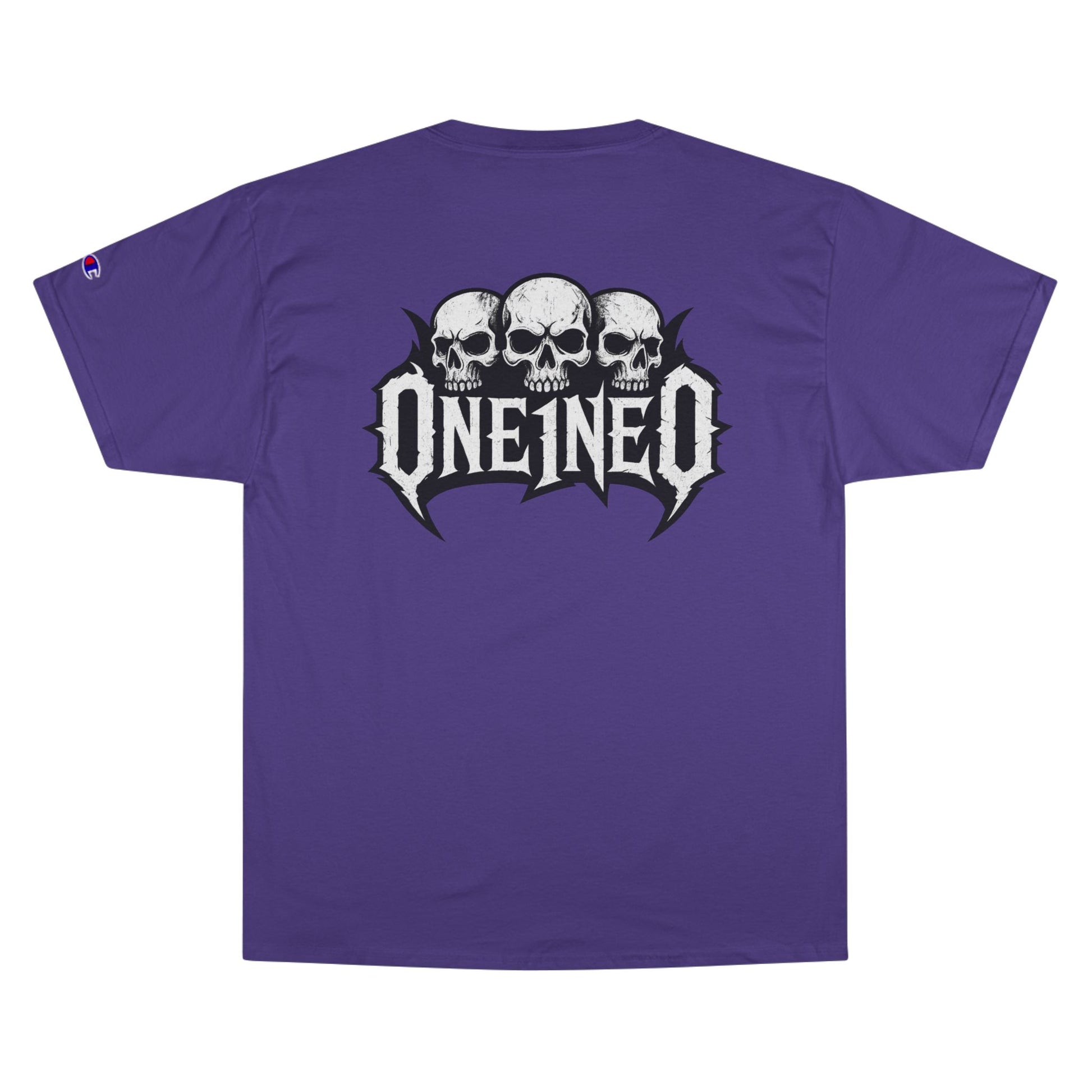 Champion Skull Graphic Tee for Music Lovers, Edgy Streetwear Shirt, Alternative Fashion Apparel, Perfect Gift for Birthdays.