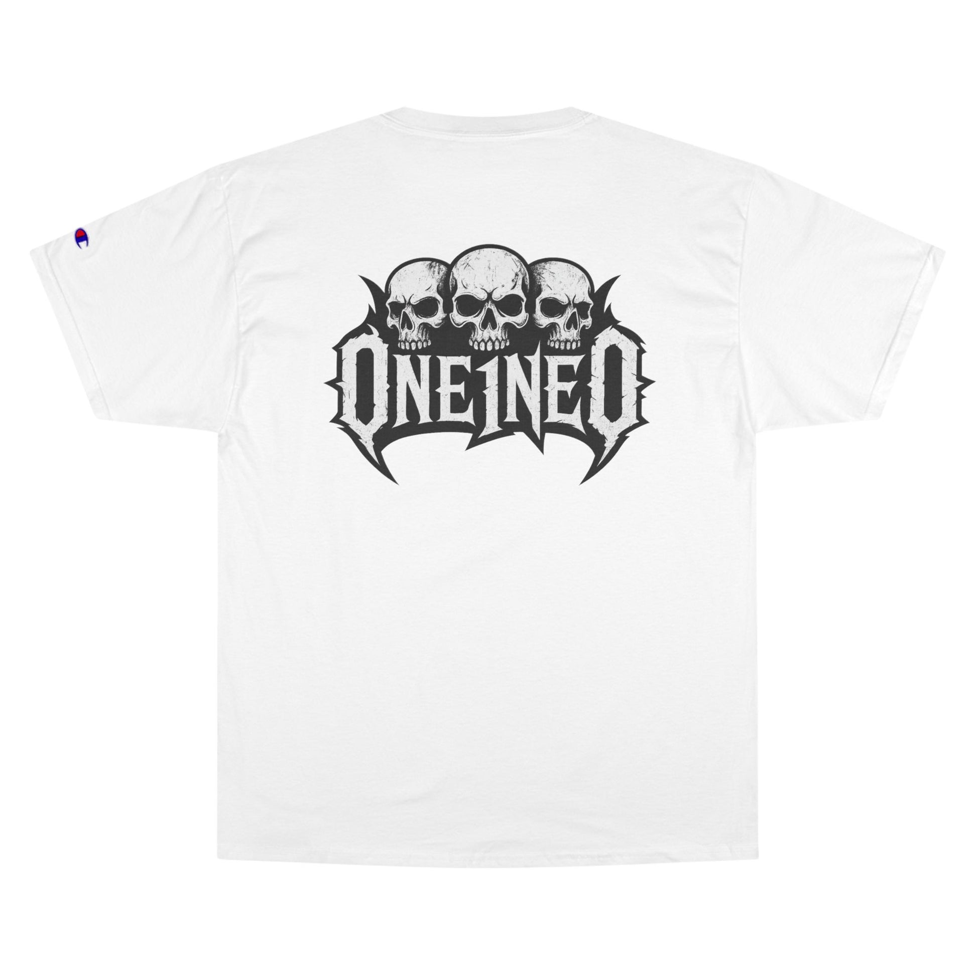 Champion Skull Graphic Tee for Music Lovers, Edgy Streetwear Shirt, Alternative Fashion Apparel, Perfect Gift for Birthdays.