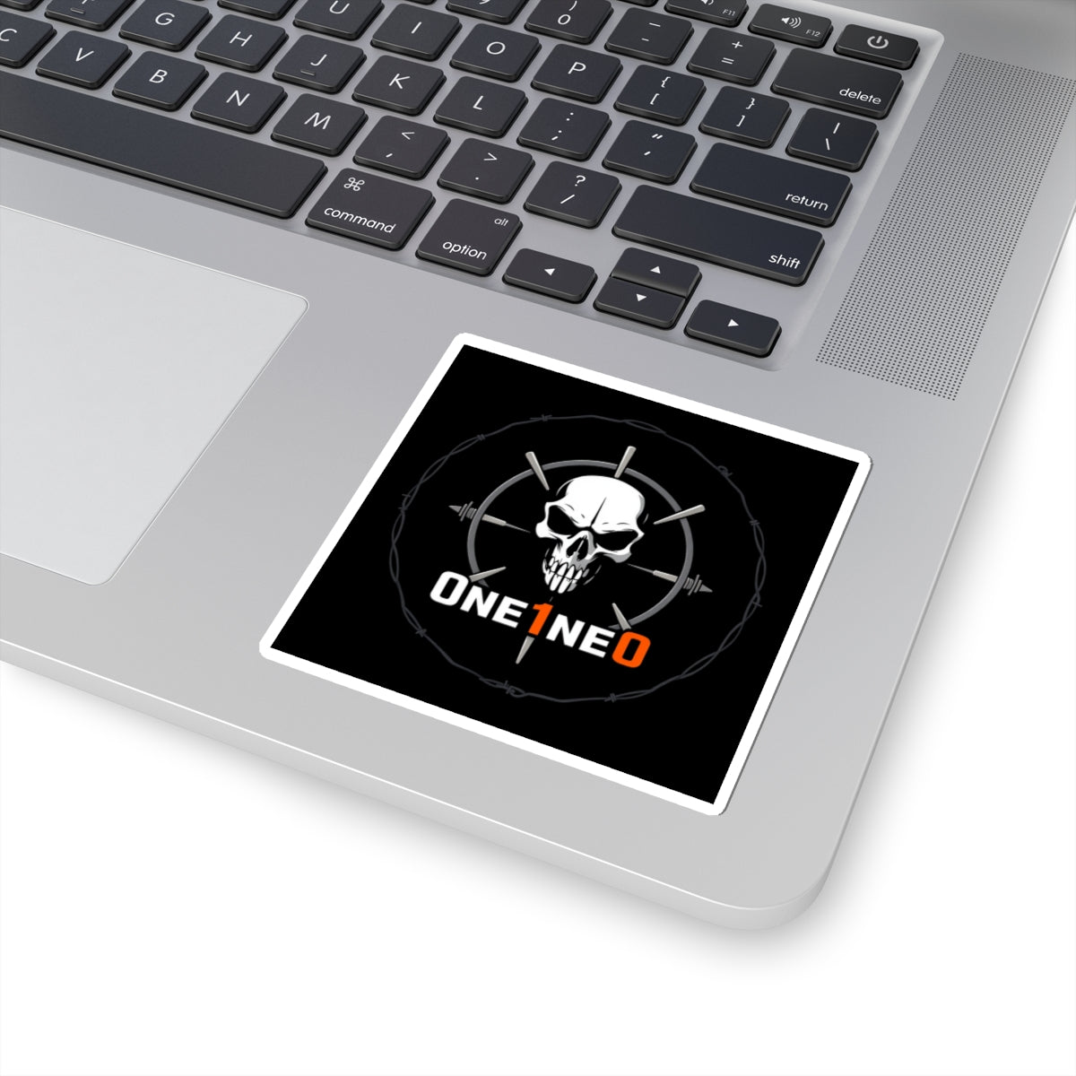 Edgy Skull Kiss-Cut Stickers | Perfect for Laptops, Water Bottles, Skateboards, Birthday Gifts, and More!