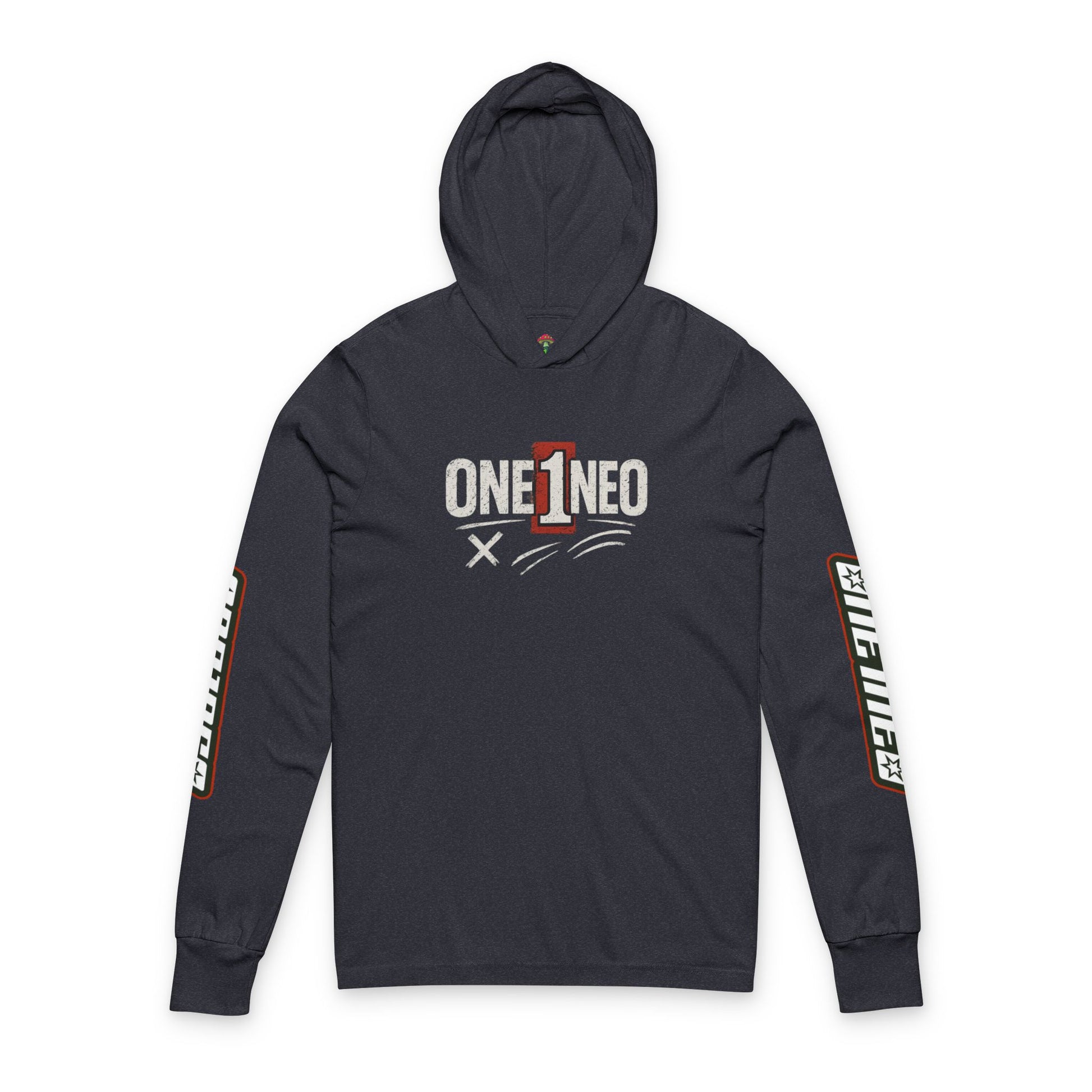 Edgy Graphic Hoodie, Unisex Long Sleeve Tee, Streetwear Fashion, Alternative Lifestyle, Gift for Music Lovers