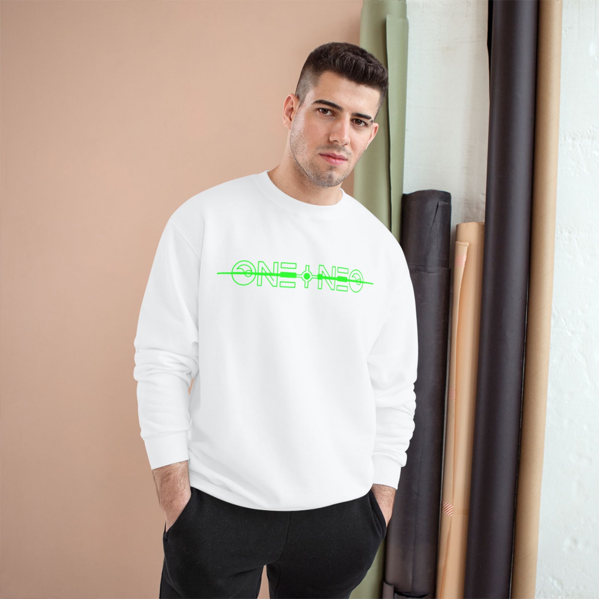 Champion Champion Sweatshirt, Cozy Graphic Crewneck, Streetwear Gift, Halloween Apparel, Casual Everyday Wear