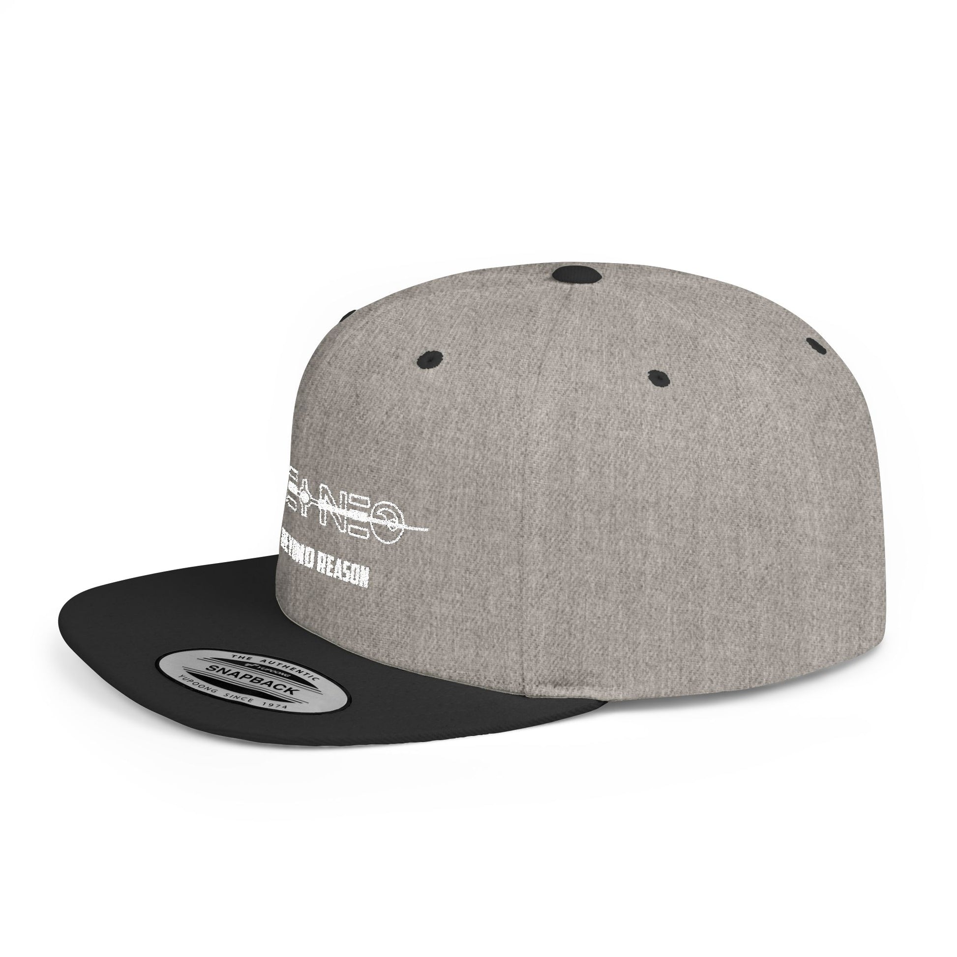 Stylish Flat Bill Snapback Hat - ONE NEO Design, Trendy Cap for Casual Outings, Streetwear, Birthday Gifts, Fashion Statement