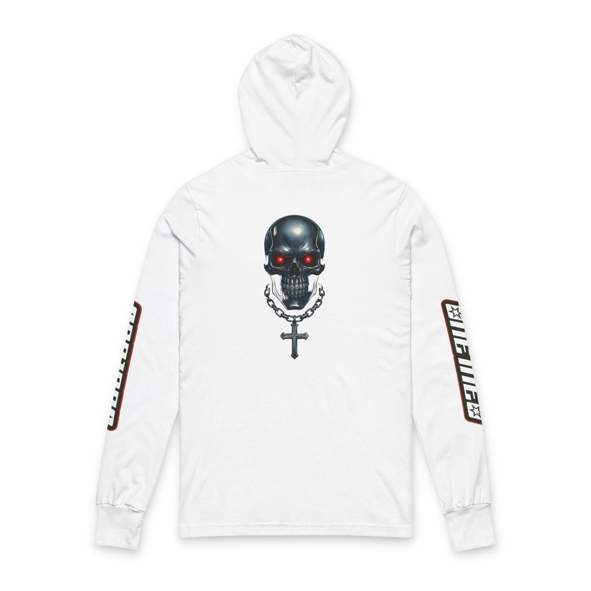 Edgy Graphic Hoodie, Unisex Long Sleeve Tee, Streetwear Fashion, Alternative Lifestyle, Gift for Music Lovers