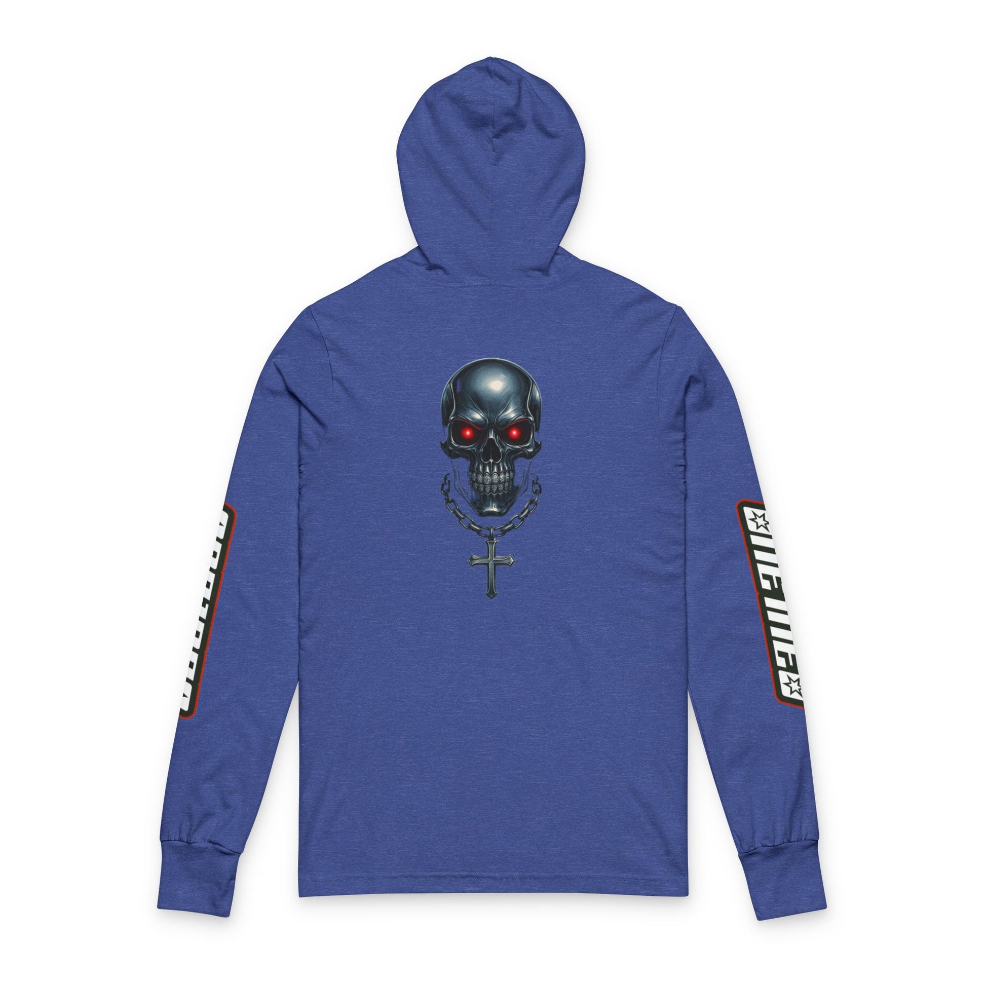 Edgy Graphic Hoodie, Unisex Long Sleeve Tee, Streetwear Fashion, Alternative Lifestyle, Gift for Music Lovers