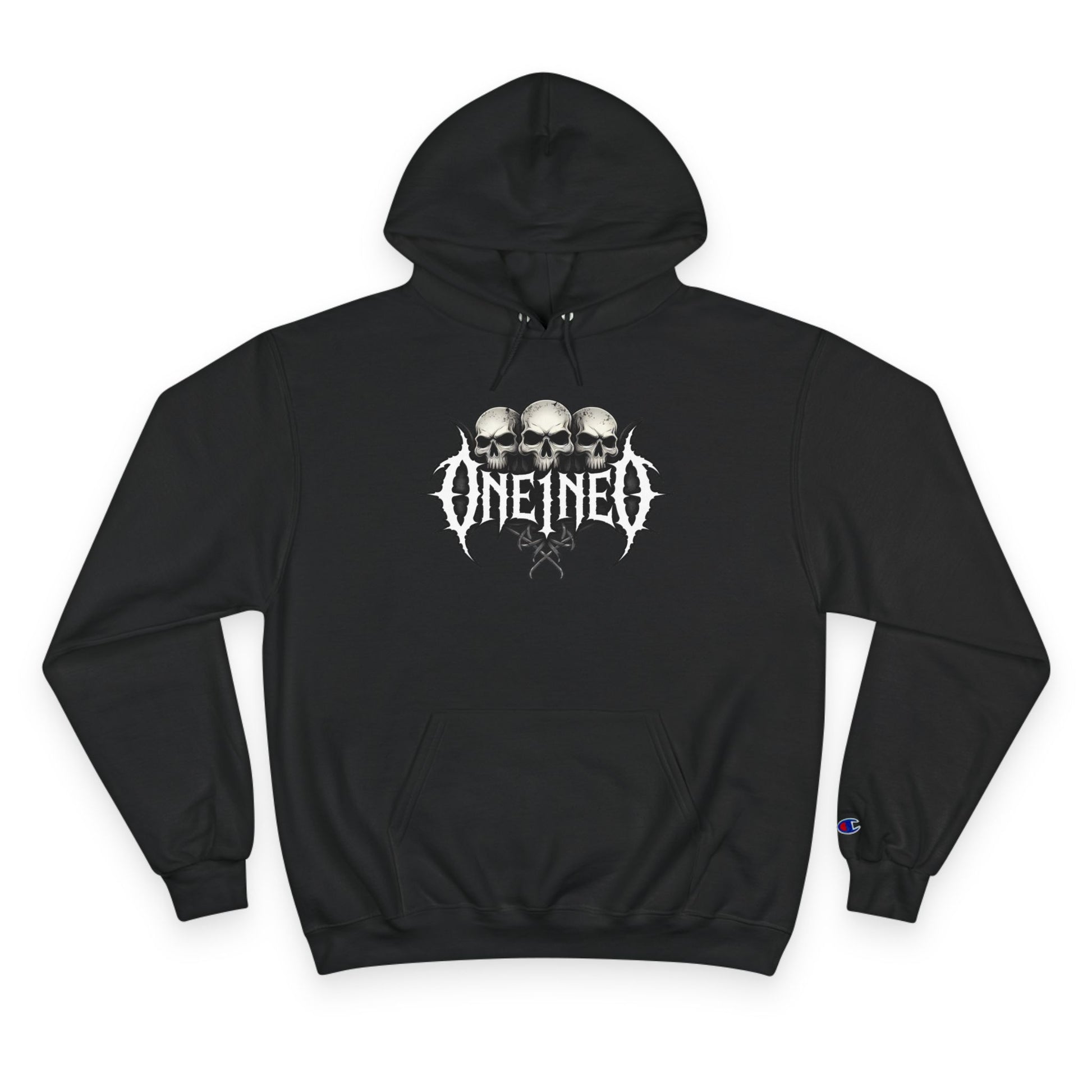 Skull Graphic Hoodie, Edgy Sweatshirt, Gothic Fashion, Casual Wear, Gift for Him/Her, Alternative Style