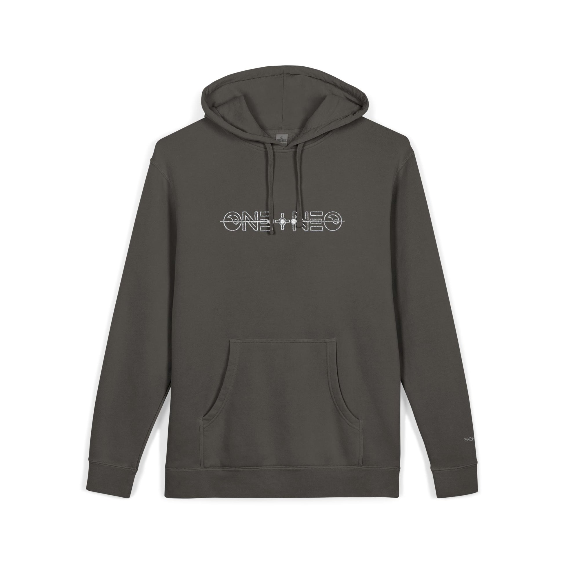 Unisex Pigment-Dyed Hoodie (Embroidery)
