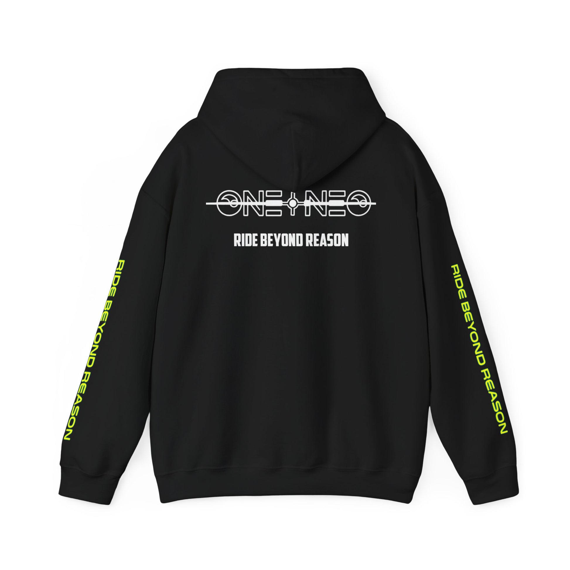 Hooded Sweatshirt - Ride Beyond Reason Design