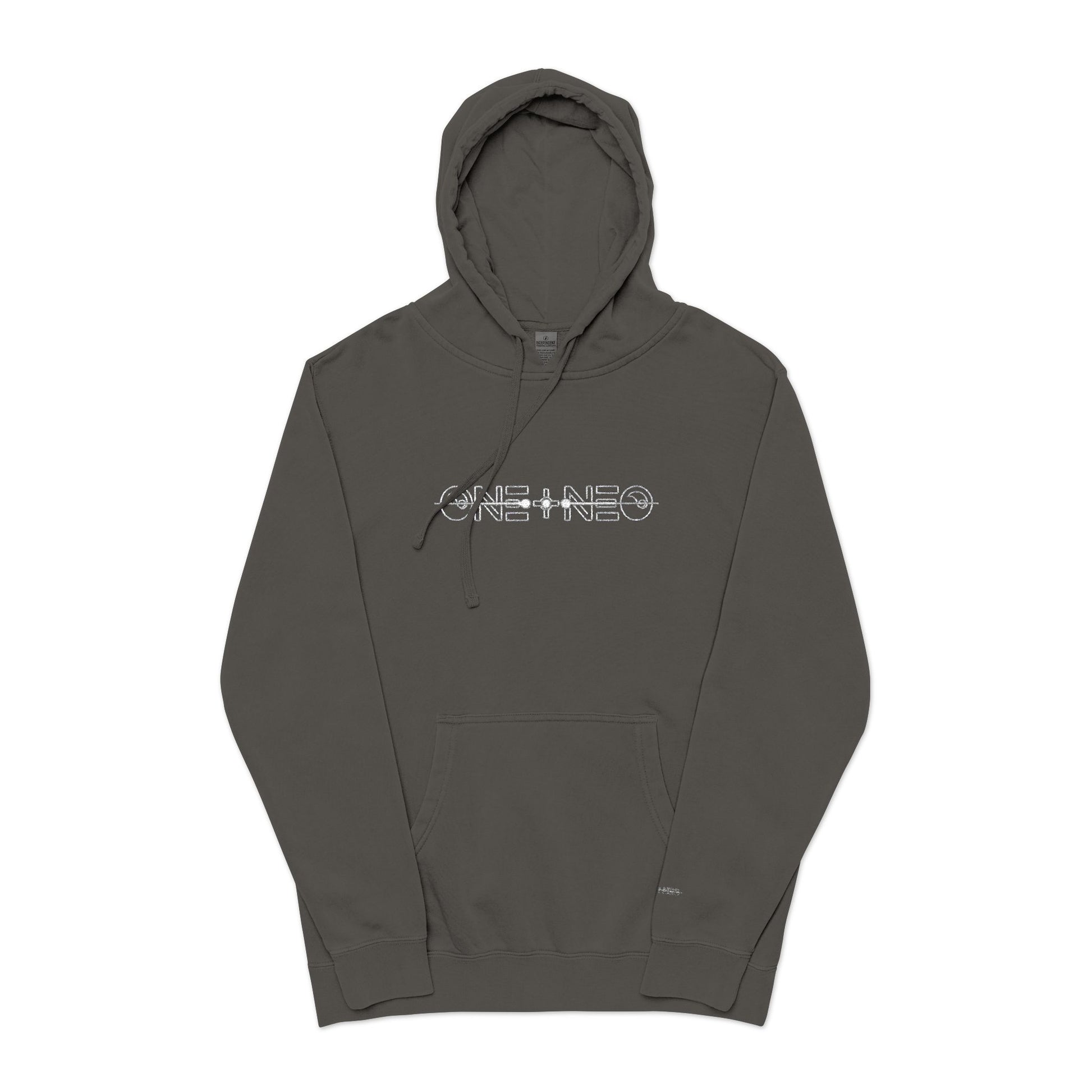 Unisex Pigment-Dyed Hoodie (Embroidery)