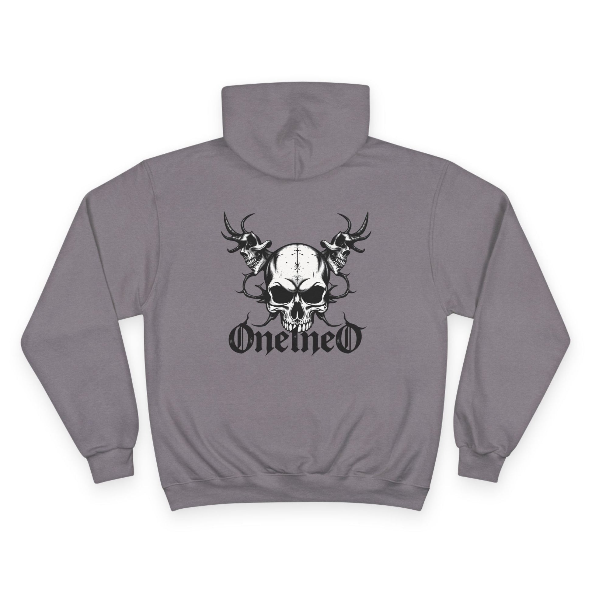 Skull Graphic Hoodie, Edgy Sweatshirt, Gothic Fashion, Casual Wear, Gift for Him/Her, Alternative Style