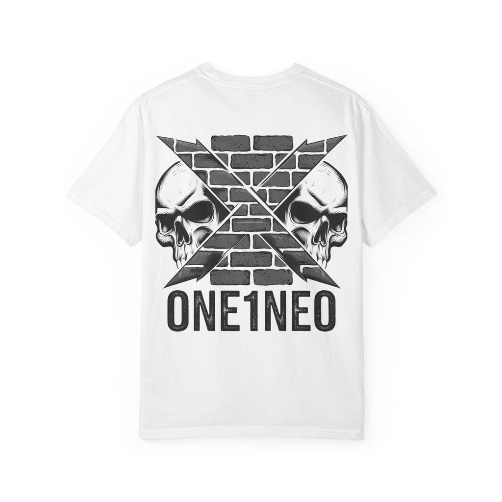 Unisex Skull Art T-Shirt - Edgy Graphic Tee, Perfect for Casual Outfits, Birthday Gifts, Halloween, and Street Style