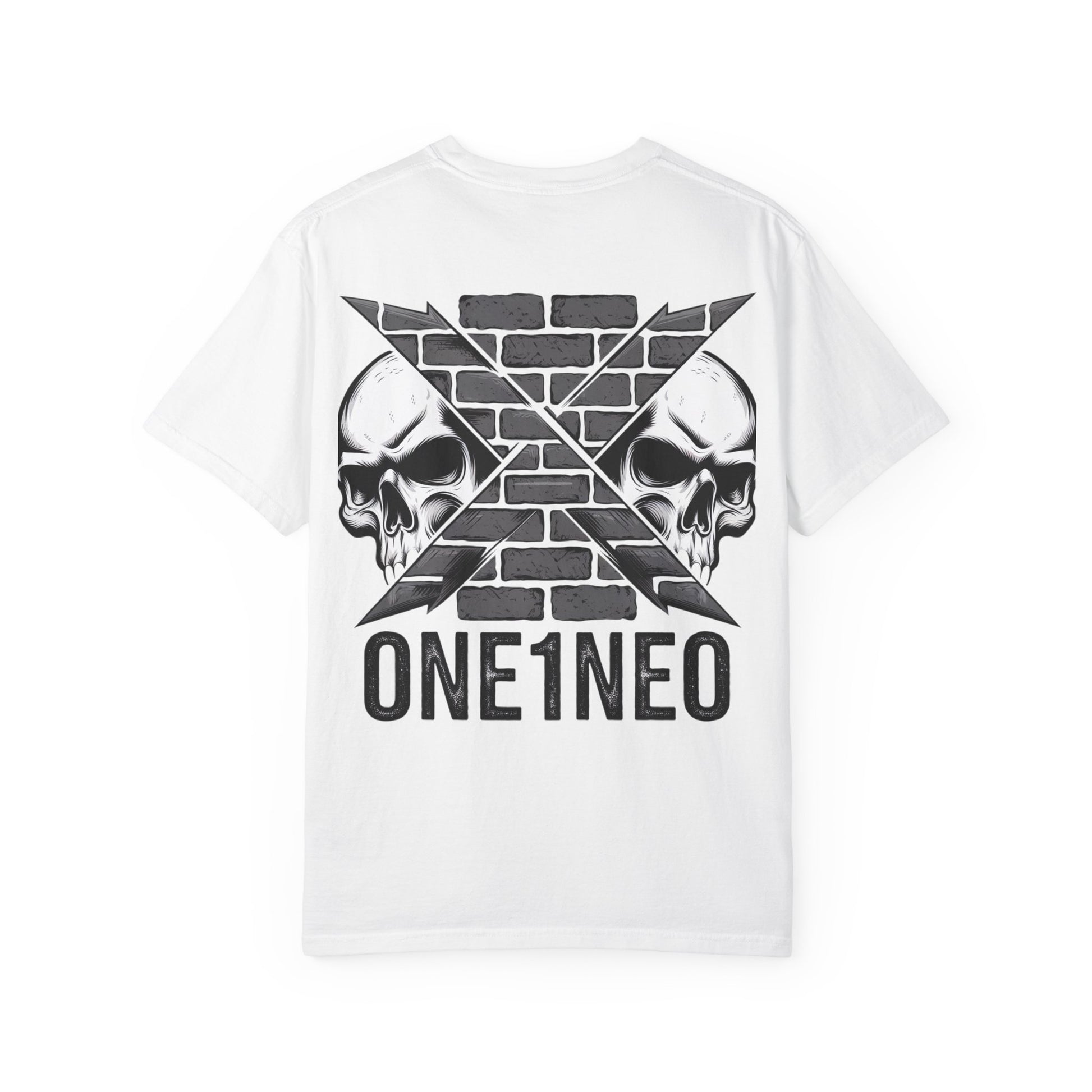 Unisex Skull Art T-Shirt - Edgy Graphic Tee, Perfect for Casual Outfits, Birthday Gifts, Halloween, and Street Style