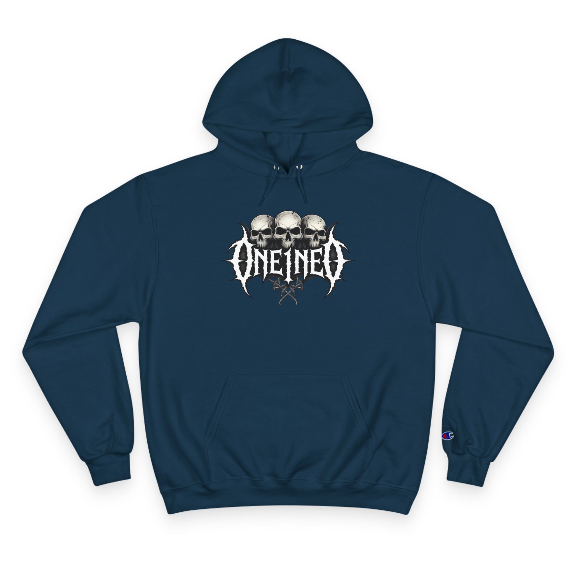Skull Graphic Hoodie, Edgy Sweatshirt, Gothic Fashion, Casual Wear, Gift for Him/Her, Alternative Style