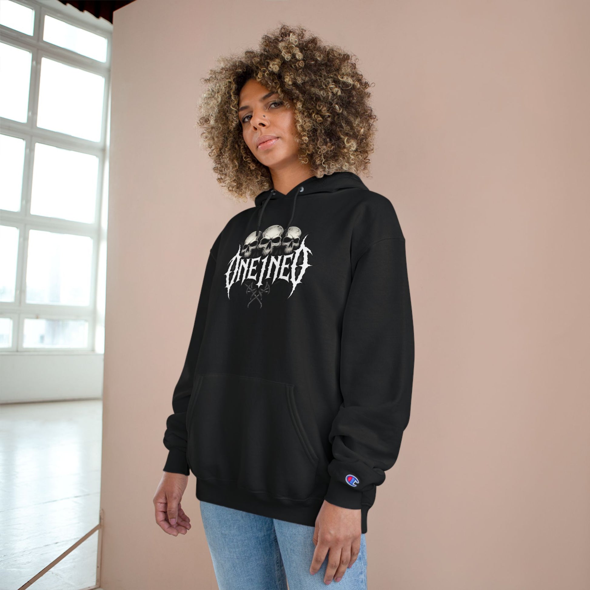 Skull Graphic Hoodie, Edgy Sweatshirt, Gothic Fashion, Casual Wear, Gift for Him/Her, Alternative Style