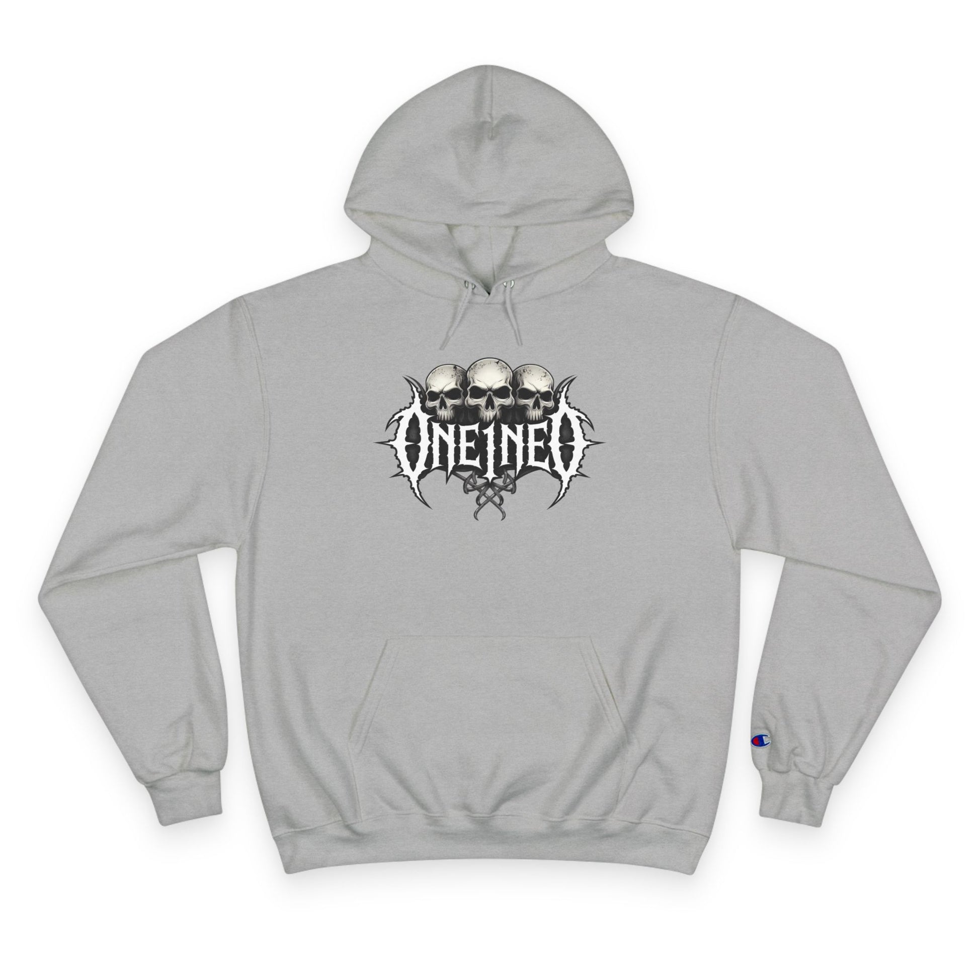 Skull Graphic Hoodie, Edgy Sweatshirt, Gothic Fashion, Casual Wear, Gift for Him/Her, Alternative Style