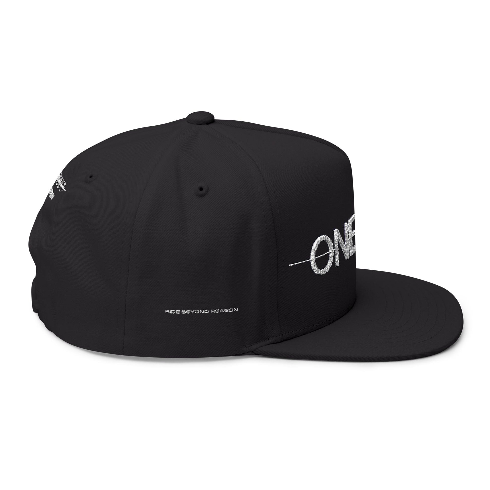 Stylish Embroidered Flat Bill Cap, Trendy Fashion, Gift for Him, Summer Accessory, Streetwear Cap, One+Neo Design