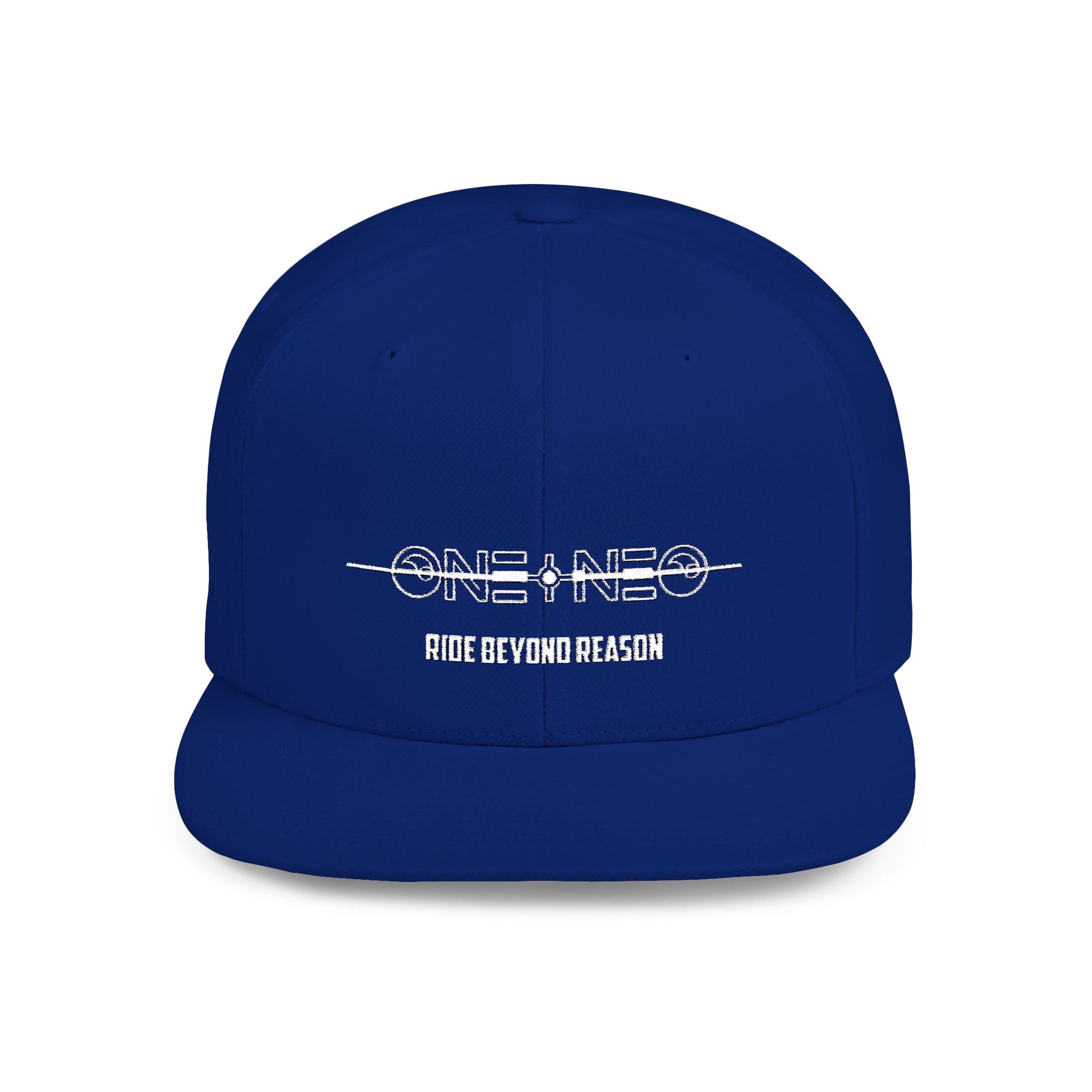 Stylish Flat Bill Snapback Hat - ONE NEO Design, Trendy Cap for Casual Outings, Streetwear, Birthday Gifts, Fashion Statement
