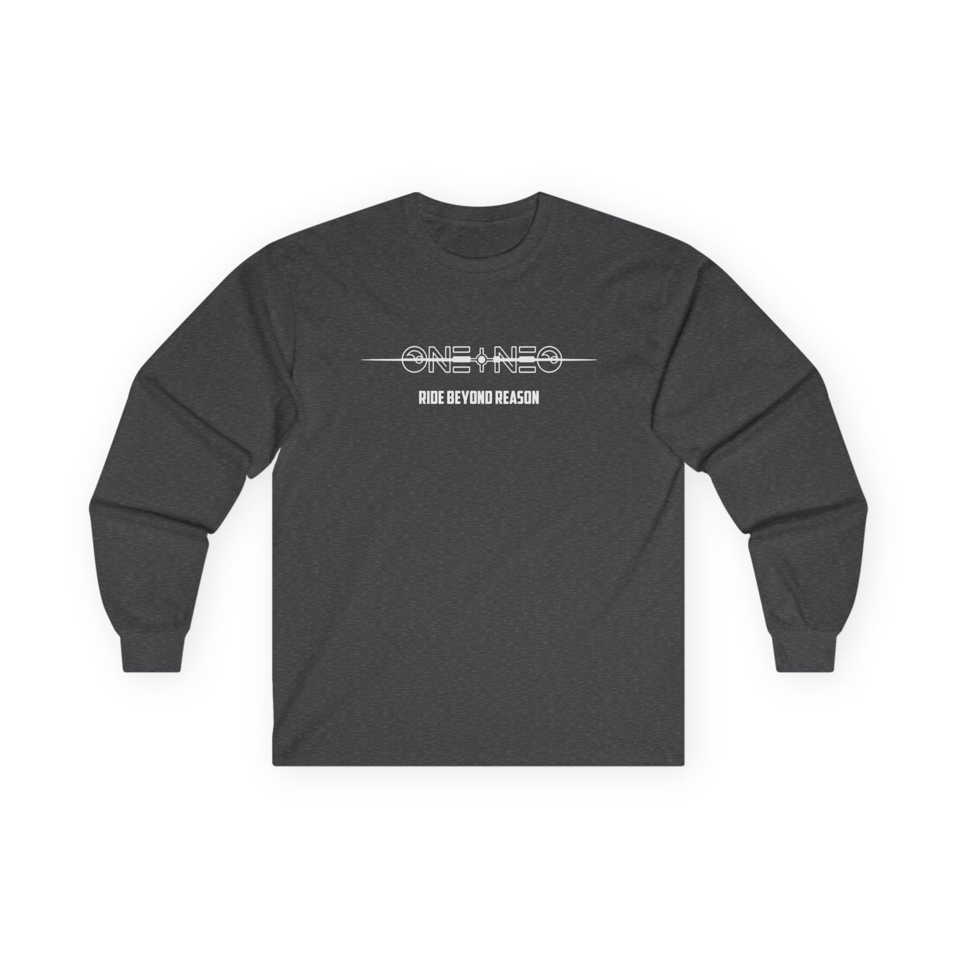 Vibrant Unisex Long Sleeve Tee with Skull Design, Graphic Shirt, Gift for Halloween, Trendy Casual Wear, Unique Street Style