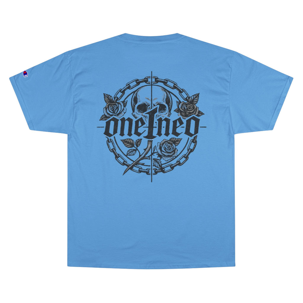 Champion Graphic Tee for Bold Trendsetters, Streetwear Shirt, Casual Outfit, Gift for Friends, Unisex Apparel, Everyday Wear