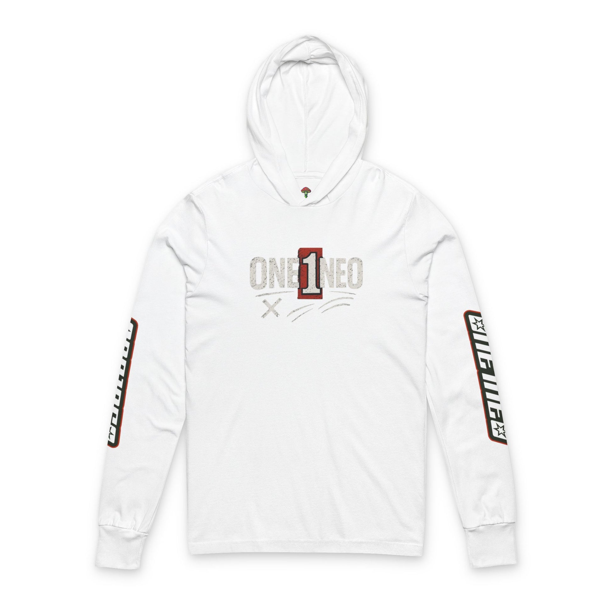Edgy Graphic Hoodie, Unisex Long Sleeve Tee, Streetwear Fashion, Alternative Lifestyle, Gift for Music Lovers