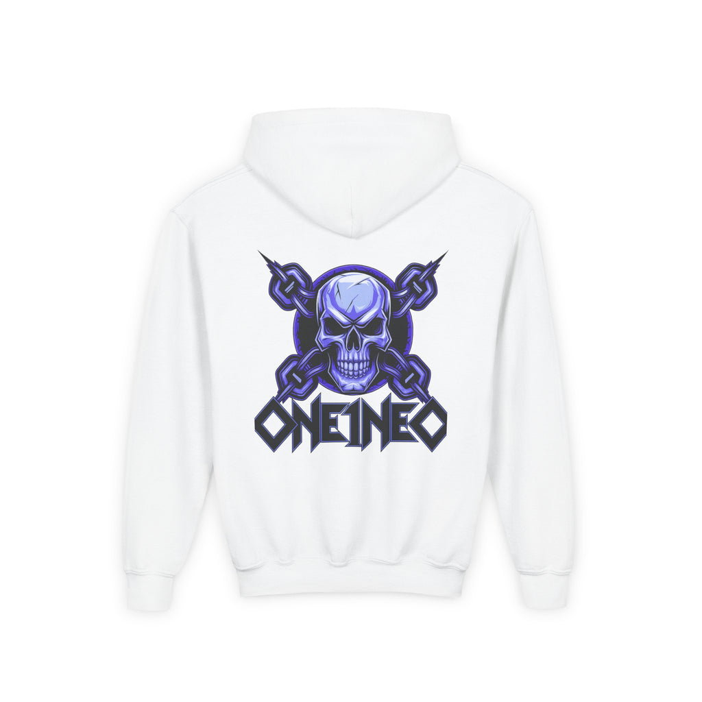 Cool Graphic Hoodie for Youth, Perfect Gift for Teens, Streetwear Fashion, Skull Design, Weekend Vibes, Stylish Sweatshirt