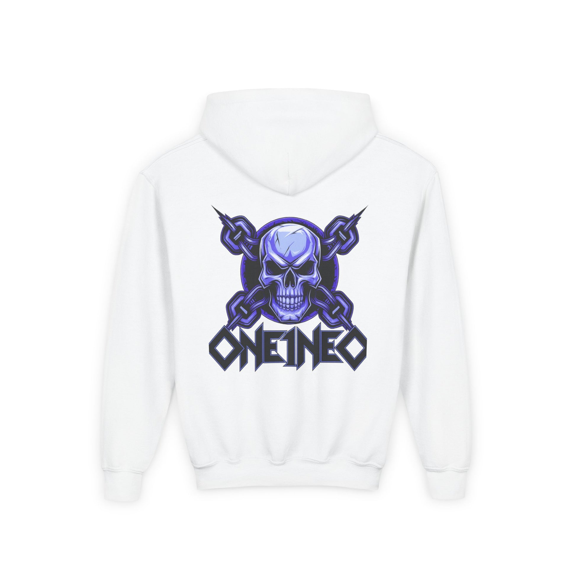 Cool Graphic Hoodie for Youth, Perfect Gift for Teens, Streetwear Fashion, Skull Design, Weekend Vibes, Stylish Sweatshirt