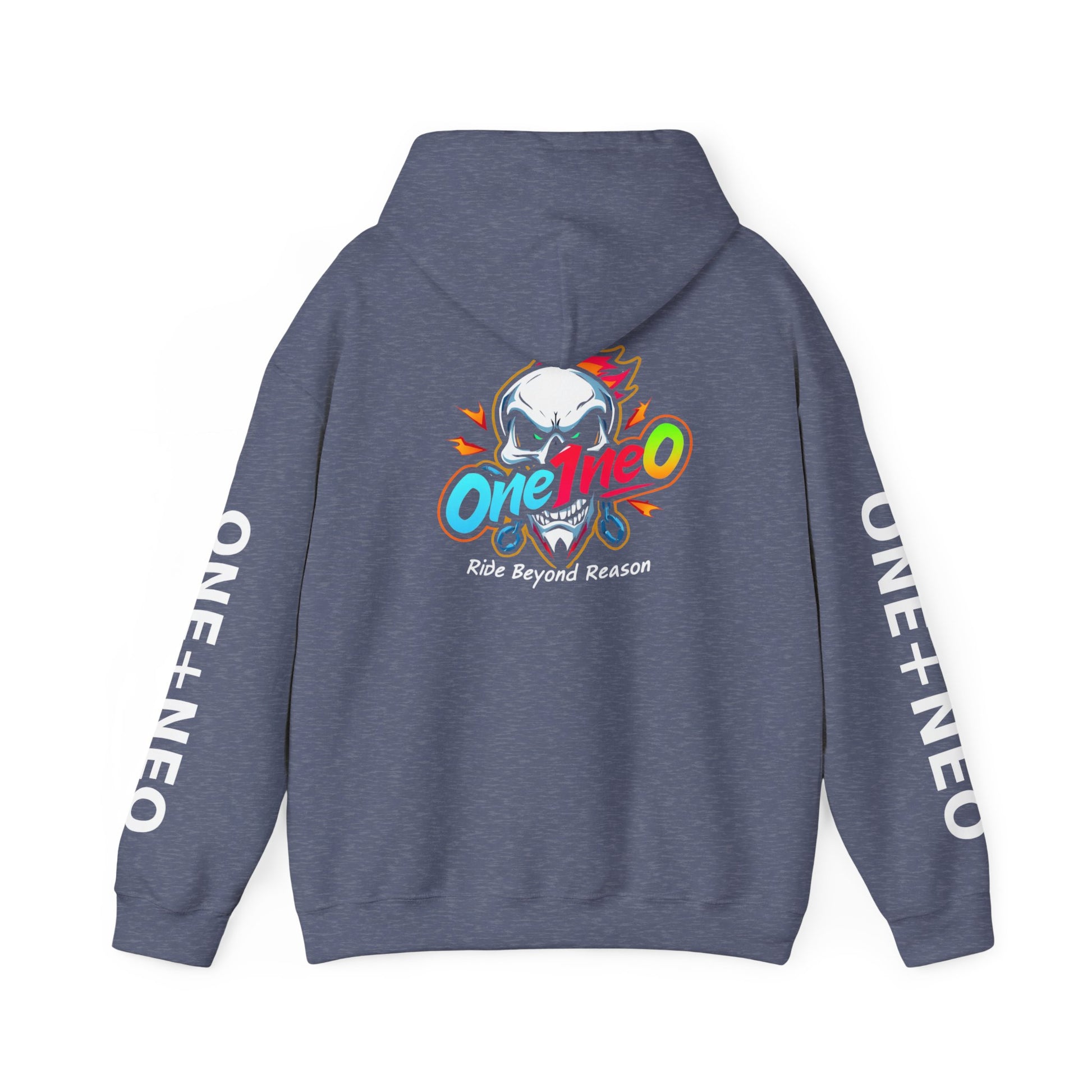Edgy Graphic Hoodie with Skull Design | Perfect for Streetwear, Gifts, Casual Style, Halloween, Everyday Wear