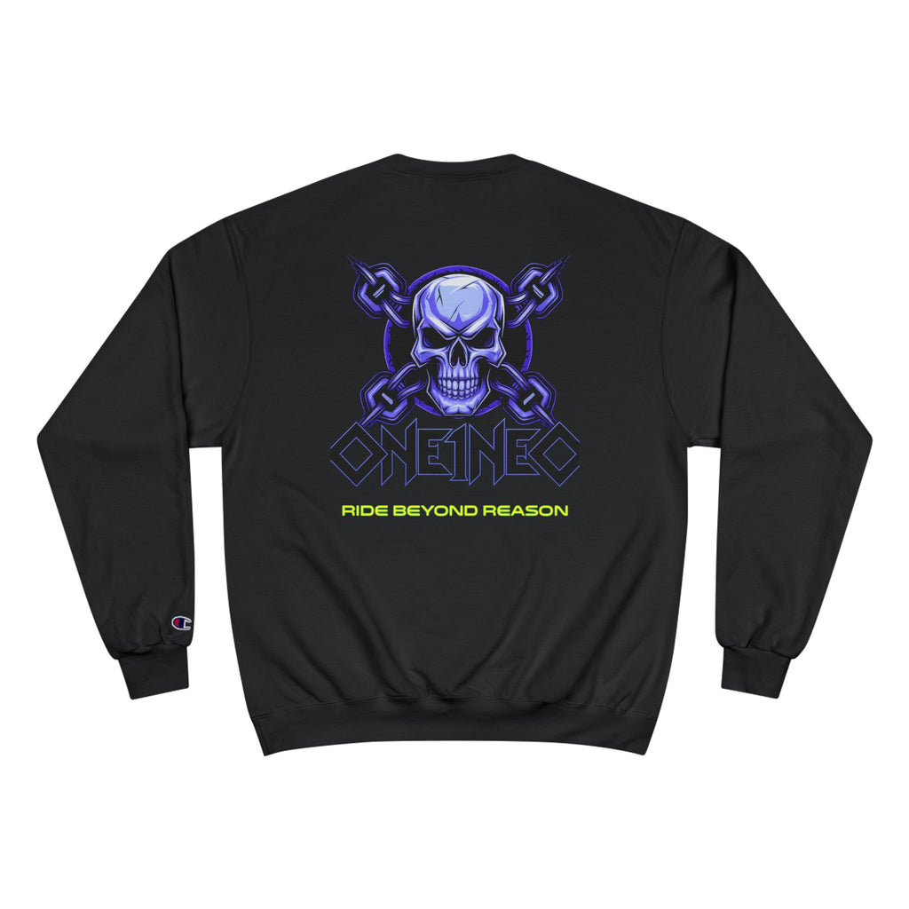 Champion Champion Sweatshirt, Cozy Graphic Crewneck, Streetwear Gift, Halloween Apparel, Casual Everyday Wear