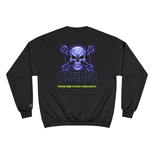 Champion Champion Sweatshirt, Cozy Graphic Crewneck, Streetwear Gift, Halloween Apparel, Casual Everyday Wear