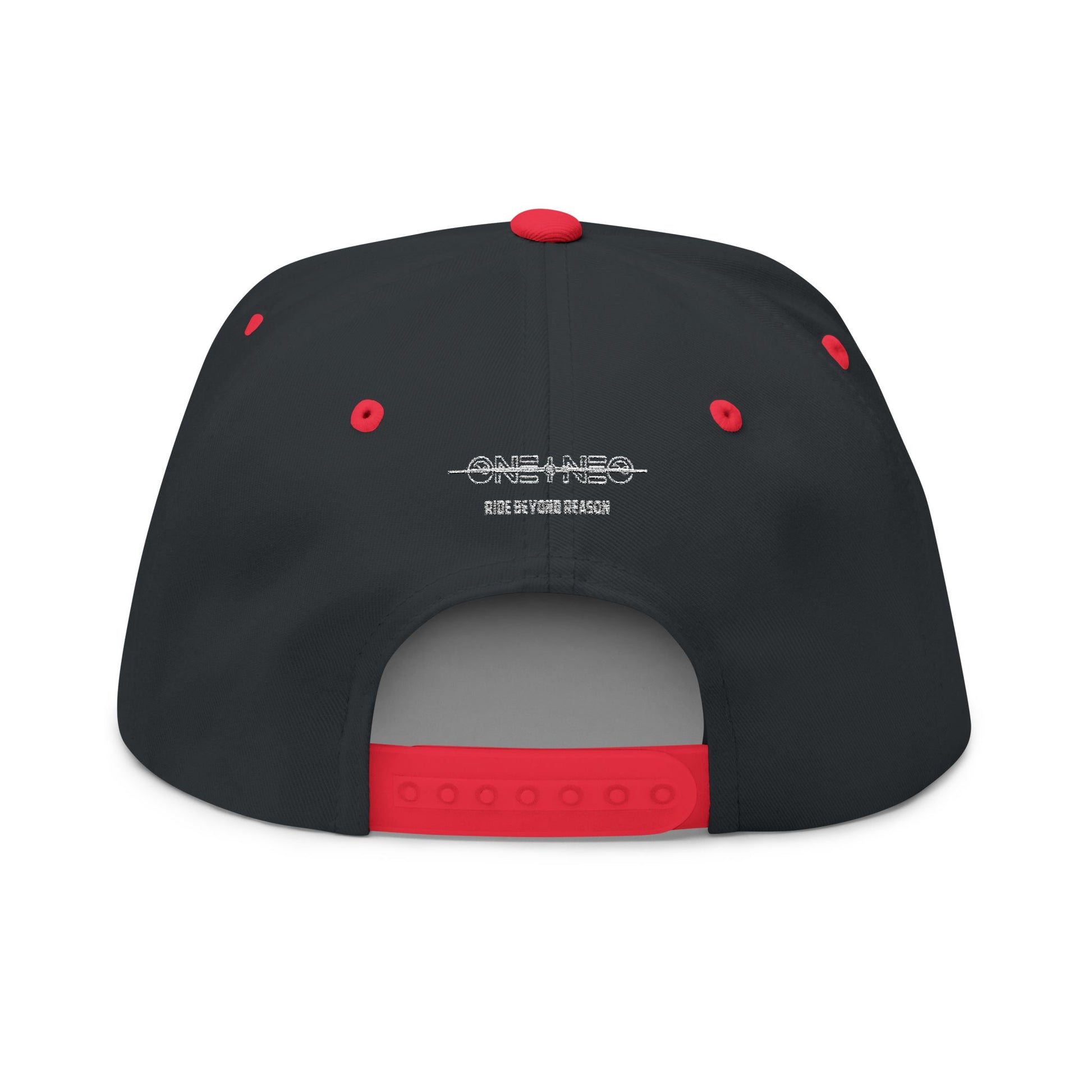 Stylish Embroidered Flat Bill Cap, Trendy Fashion, Gift for Him, Summer Accessory, Streetwear Cap, One+Neo Design