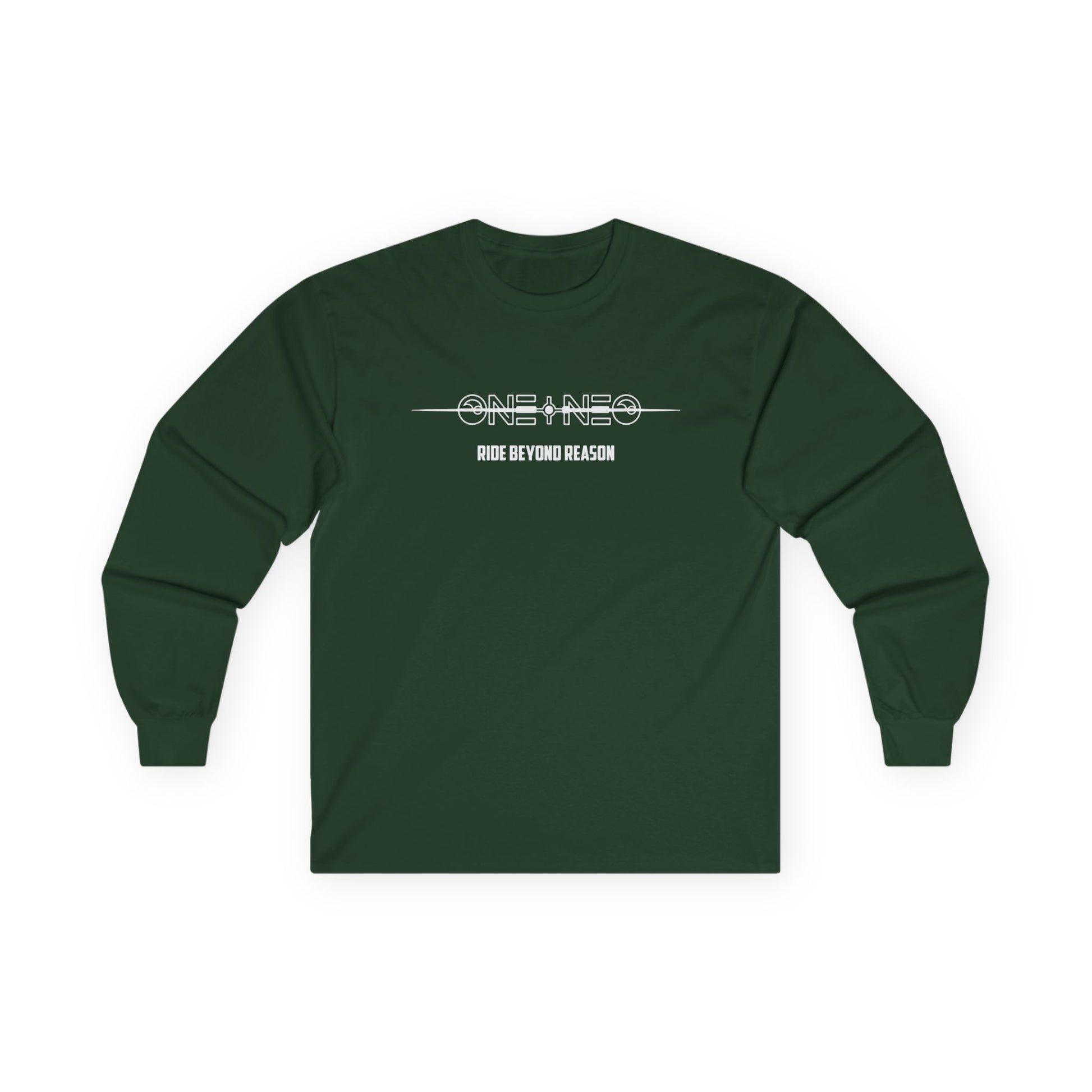 Vibrant Unisex Long Sleeve Tee with Skull Design, Graphic Shirt, Gift for Halloween, Trendy Casual Wear, Unique Street Style