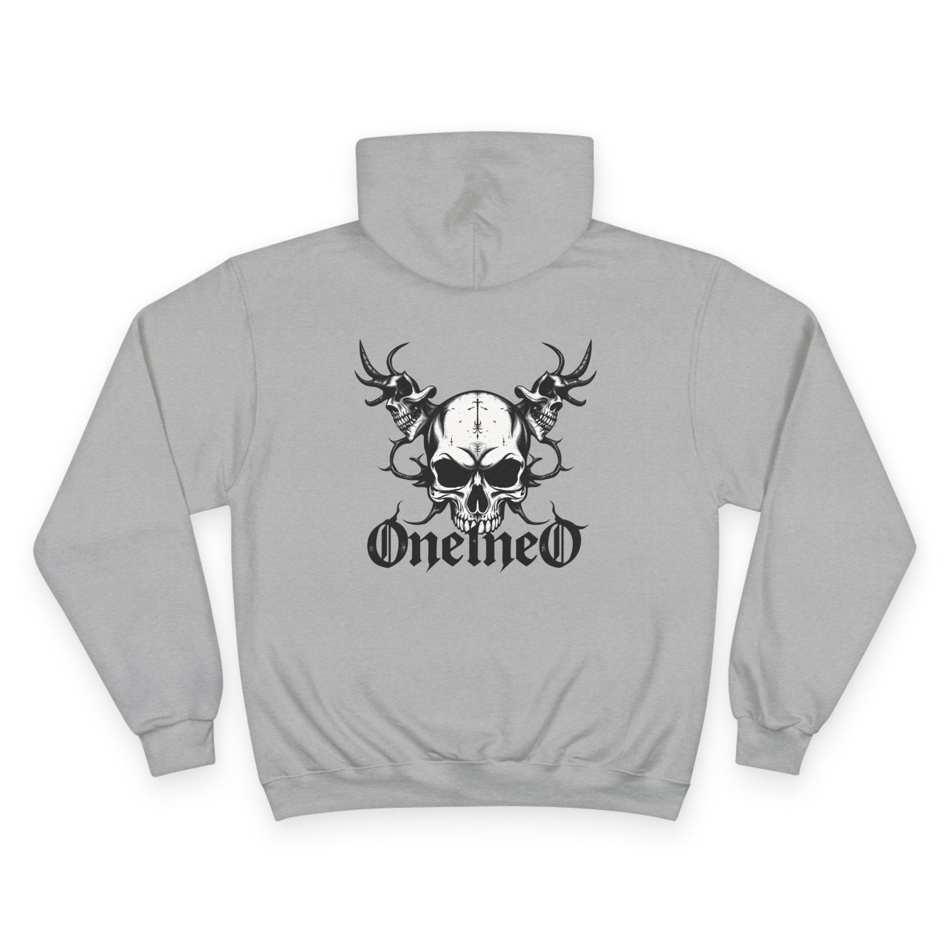 Skull Graphic Hoodie, Edgy Sweatshirt, Gothic Fashion, Casual Wear, Gift for Him/Her, Alternative Style