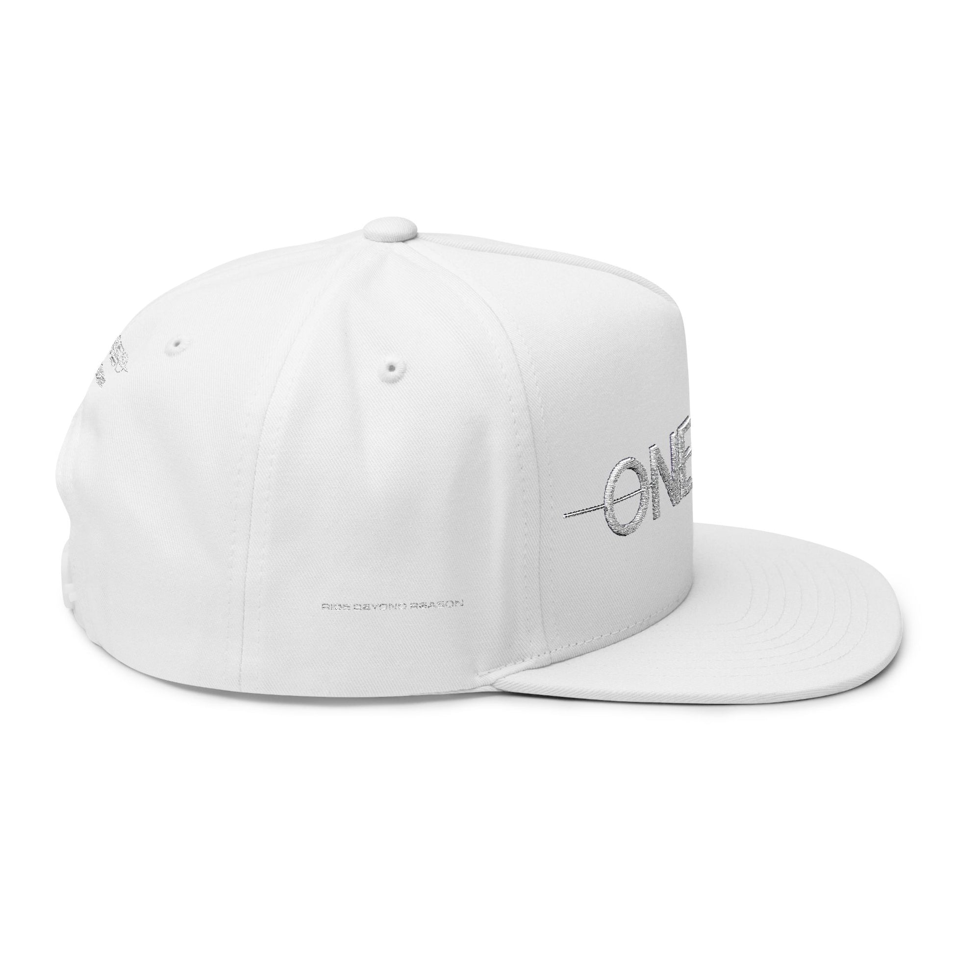 Stylish Embroidered Flat Bill Cap, Trendy Fashion, Gift for Him, Summer Accessory, Streetwear Cap, One+Neo Design
