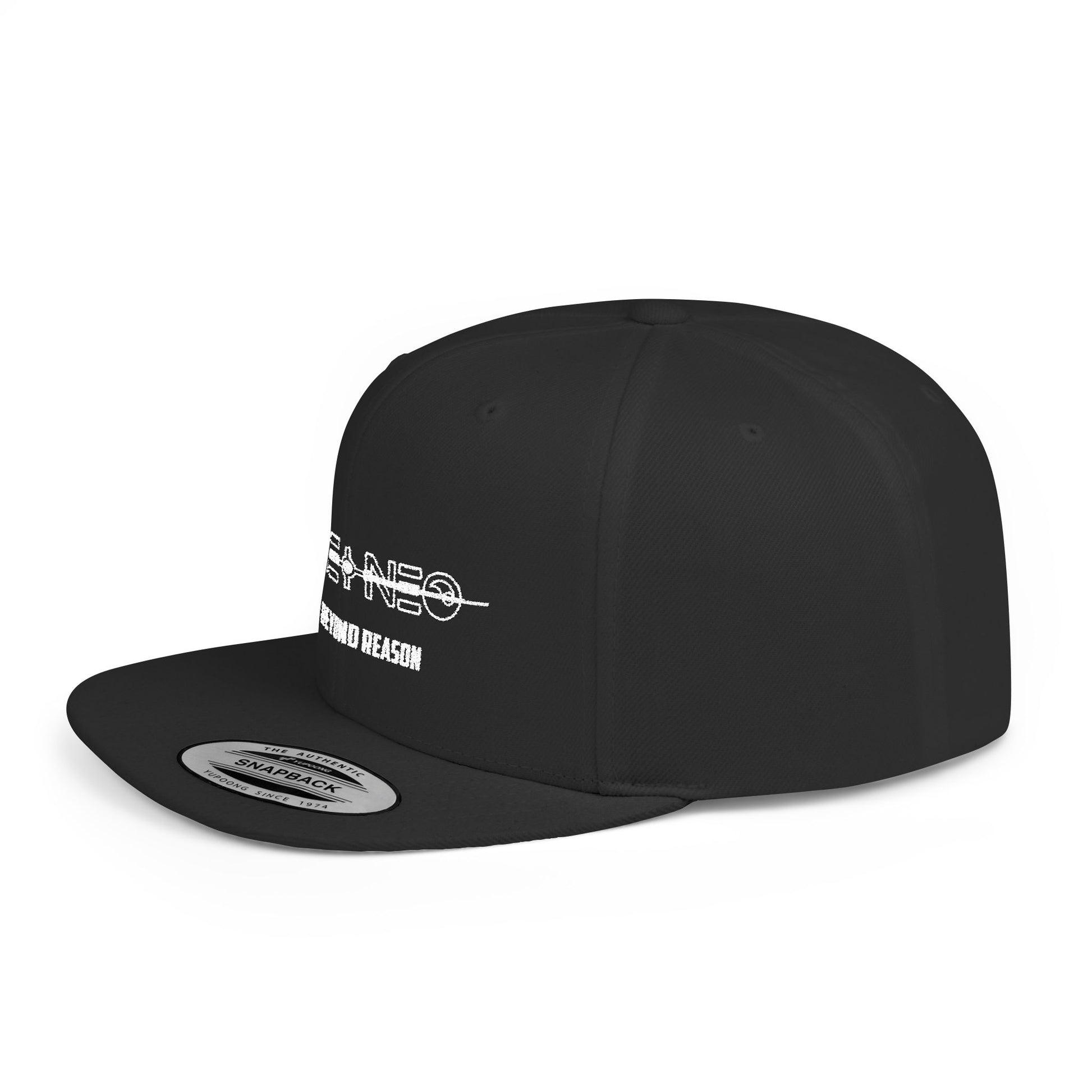 Stylish Flat Bill Snapback Hat - ONE NEO Design, Trendy Cap for Casual Outings, Streetwear, Birthday Gifts, Fashion Statement