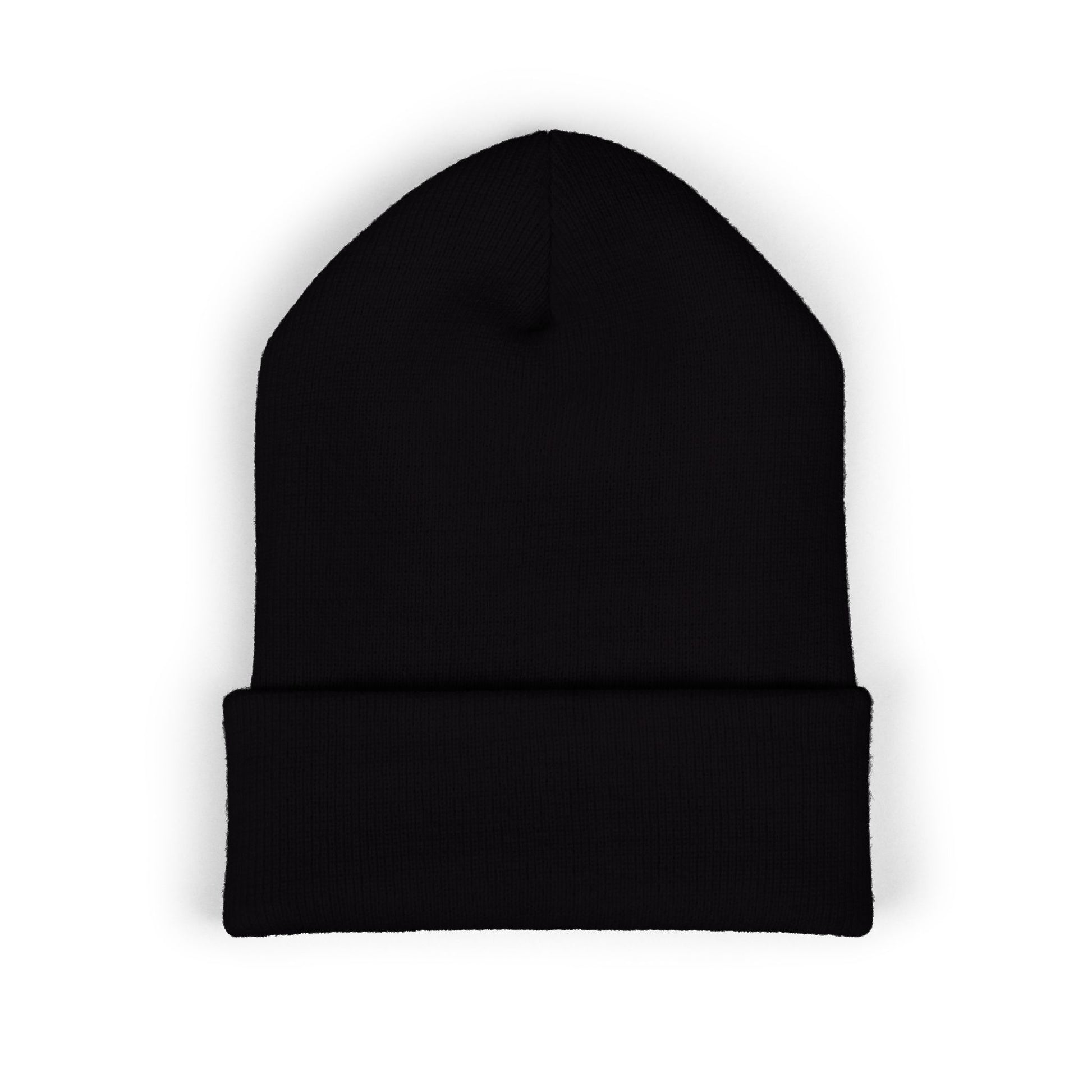 Classic Cuffed Beanie with Unique Skull Embroidery, Winter Accessory, Cozy Gift for Him/Her, Halloween Style, Fashion Statement