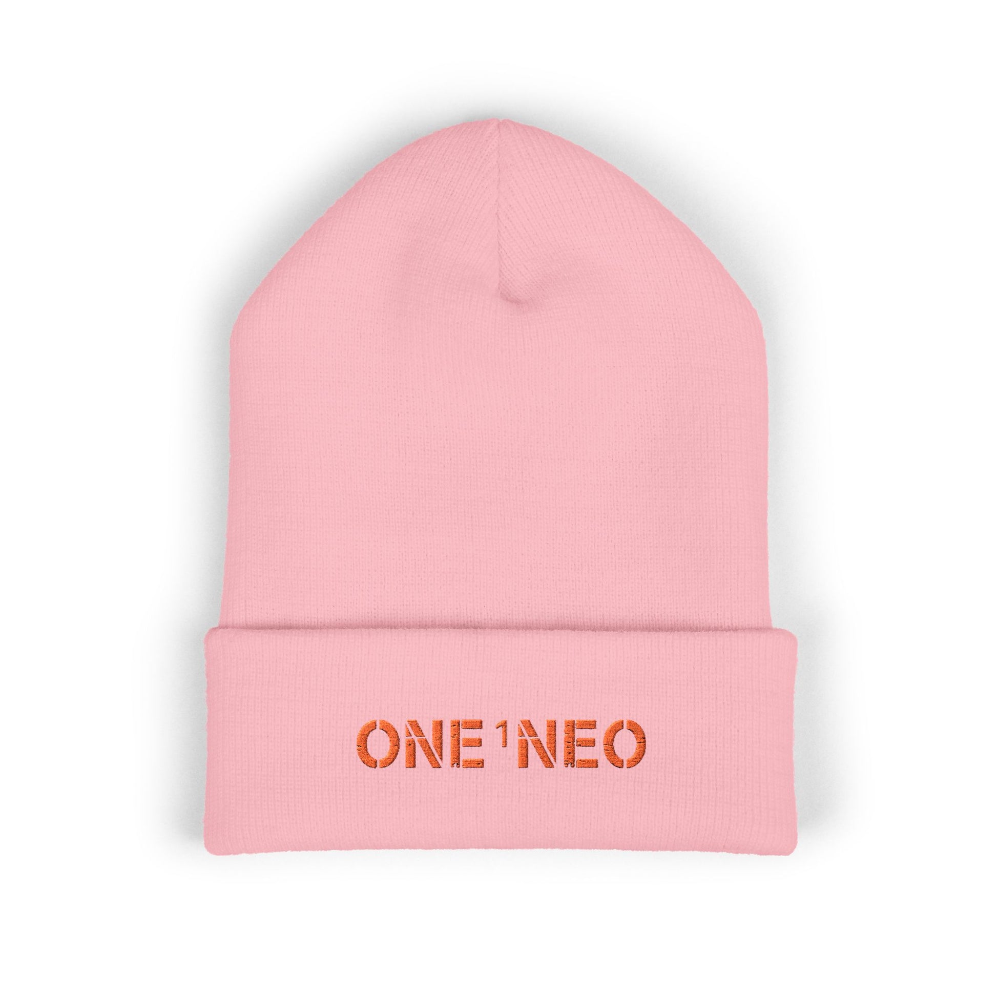 Classic Cuffed Beanie with Embroidered ONE1NEO, Cozy Winter Hat, Trendy Beanie, Great Gift for Him/Her, Stylish Accessory
