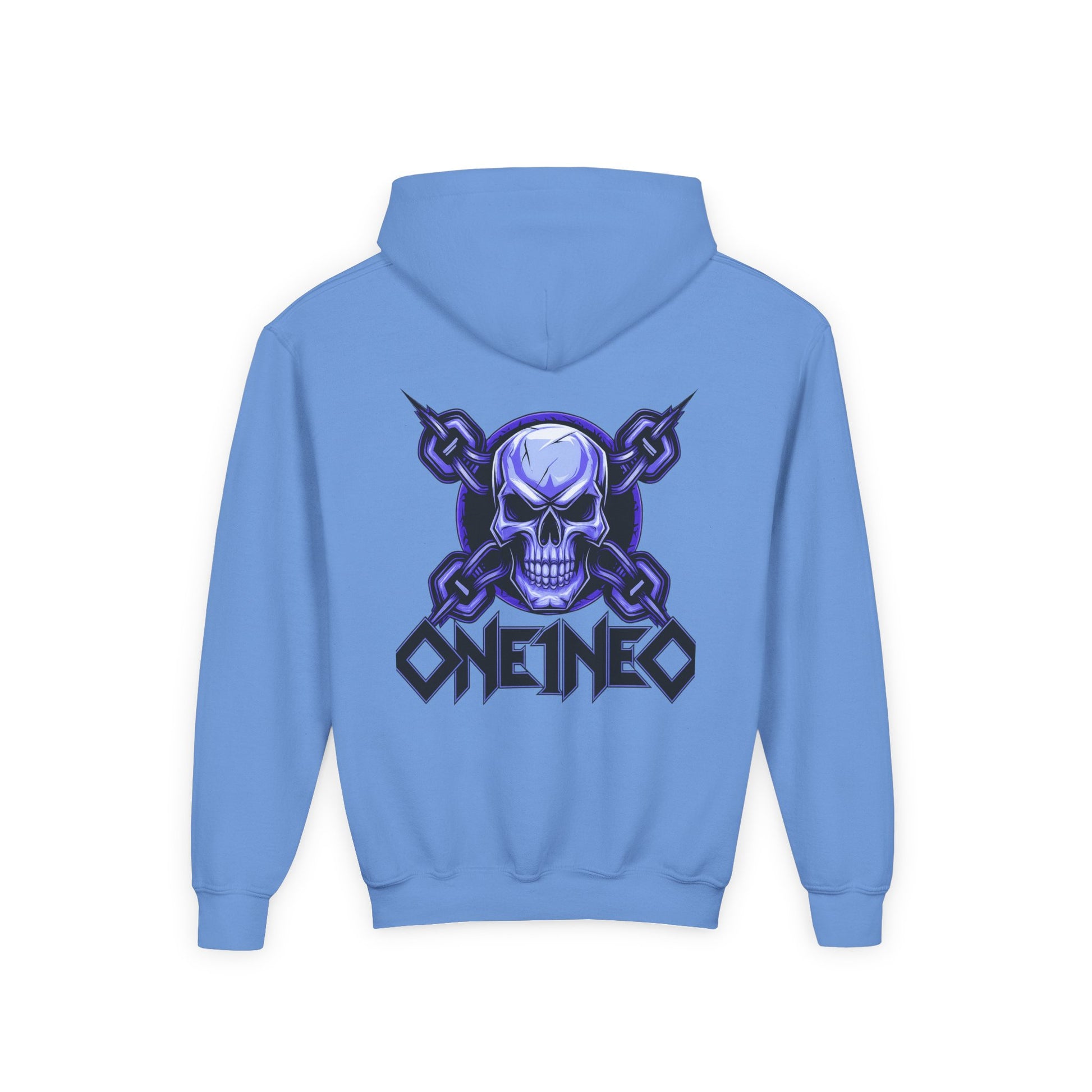 Cool Graphic Hoodie for Youth, Perfect Gift for Teens, Streetwear Fashion, Skull Design, Weekend Vibes, Stylish Sweatshirt