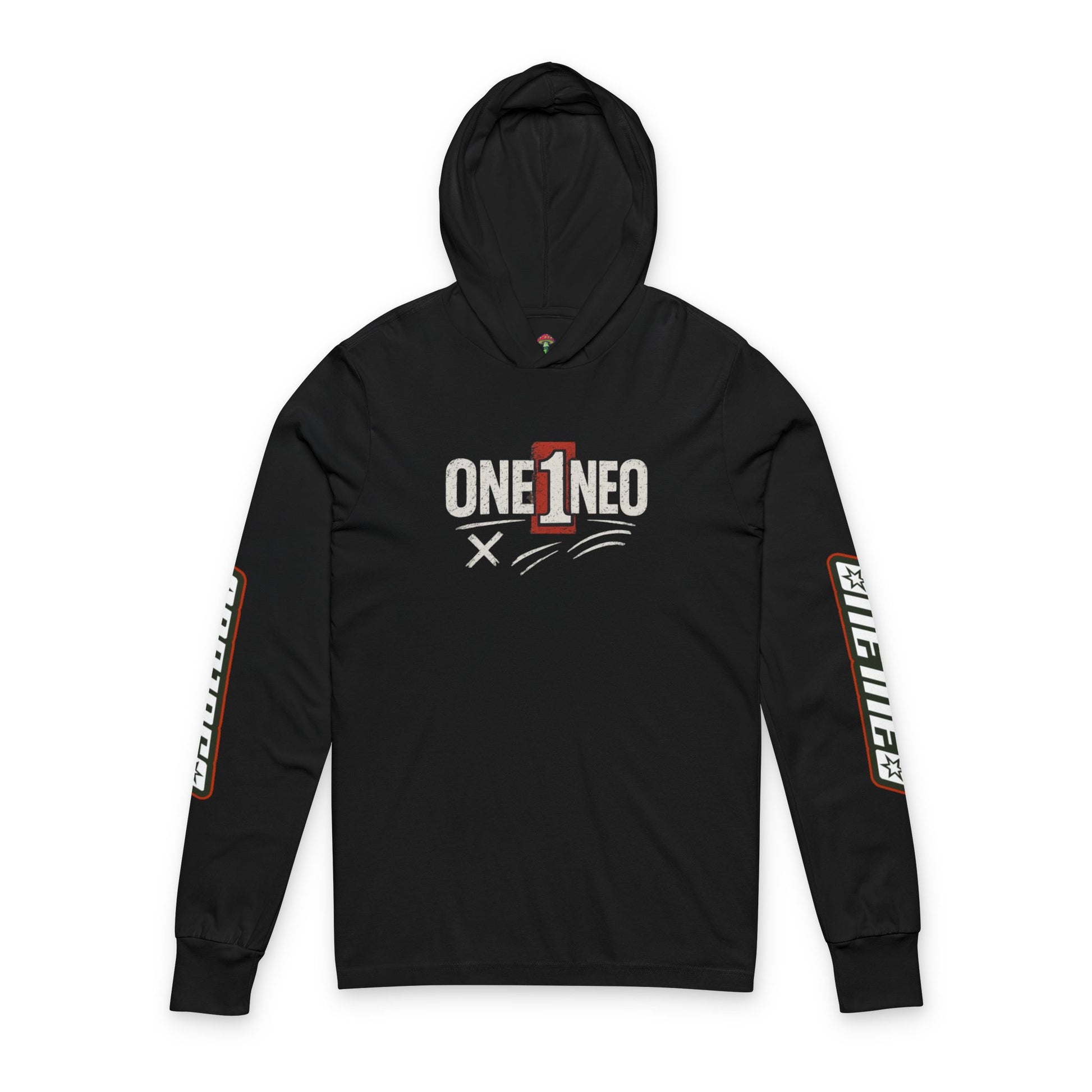 Edgy Graphic Hoodie, Unisex Long Sleeve Tee, Streetwear Fashion, Alternative Lifestyle, Gift for Music Lovers
