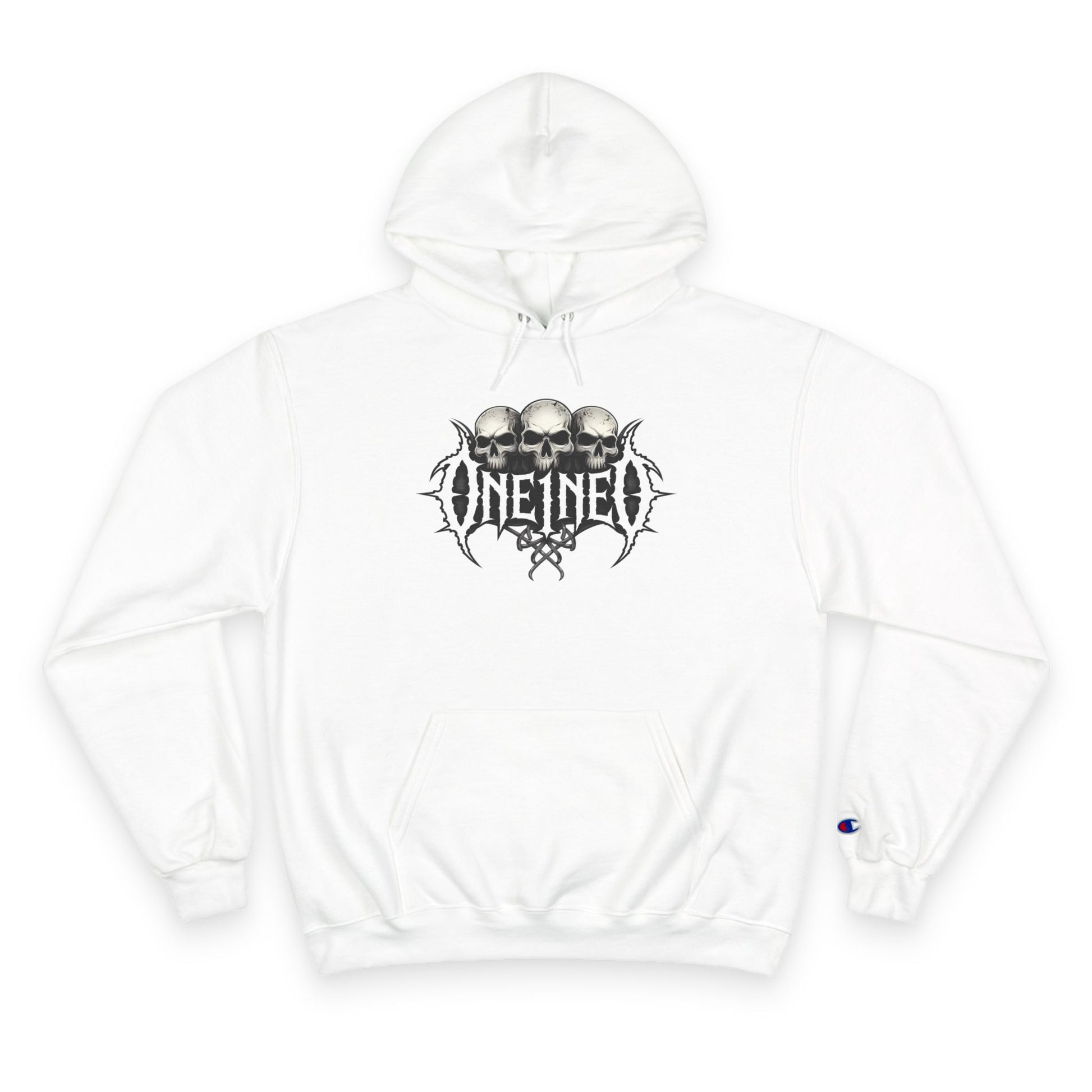 Skull Graphic Hoodie, Edgy Sweatshirt, Gothic Fashion, Casual Wear, Gift for Him/Her, Alternative Style