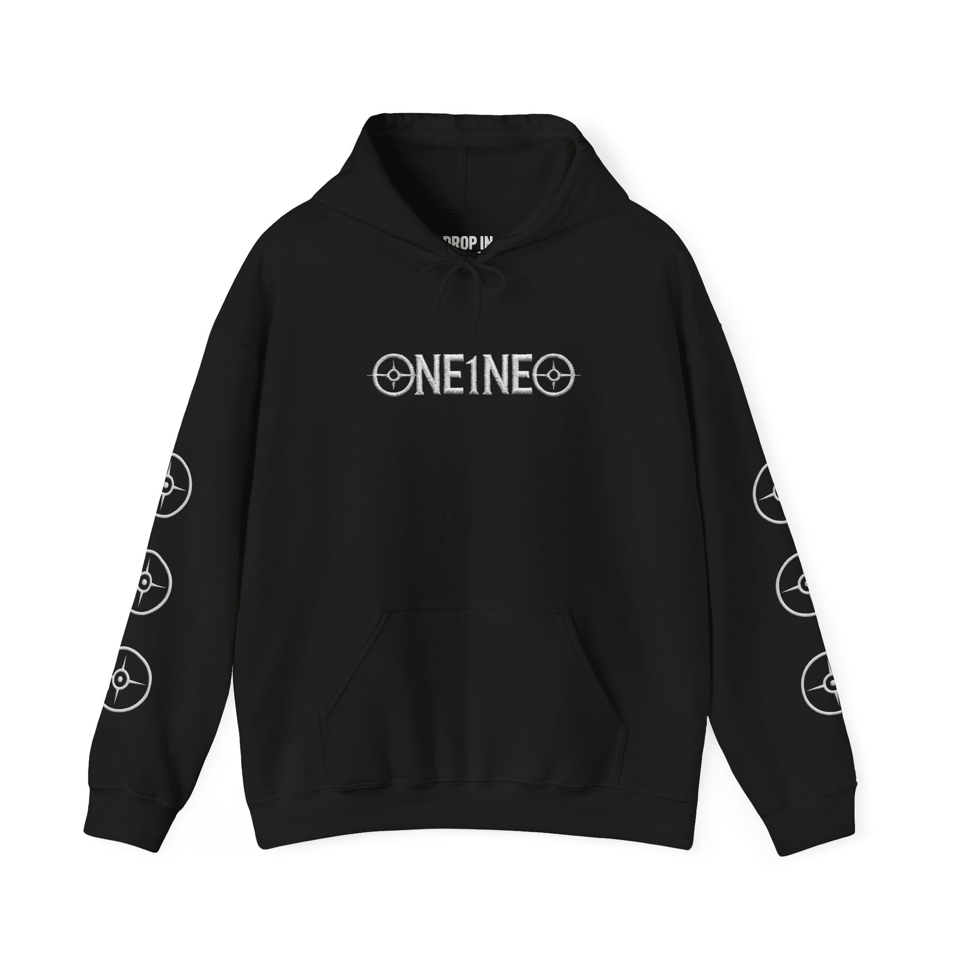 Compass Design Unisex Hoodie - Perfect for Adventurers, Outdoor Lovers, Travel Gear, Cozy Gift for All Seasons, Streetwear Style