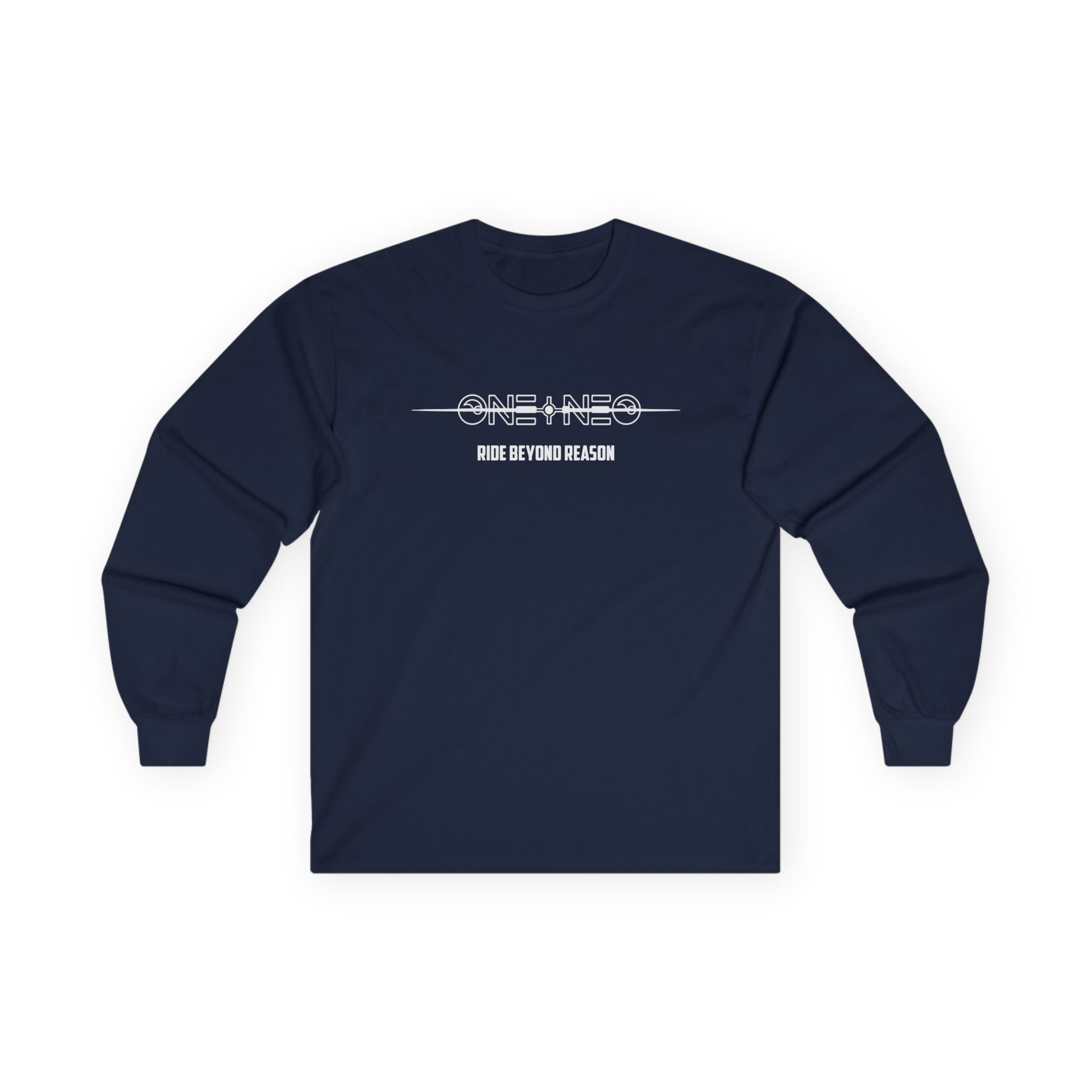 Vibrant Unisex Long Sleeve Tee with Skull Design, Graphic Shirt, Gift for Halloween, Trendy Casual Wear, Unique Street Style