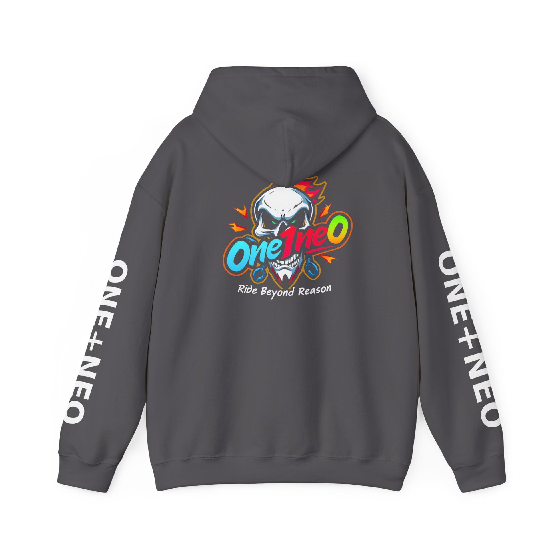Edgy Graphic Hoodie with Skull Design | Perfect for Streetwear, Gifts, Casual Style, Halloween, Everyday Wear