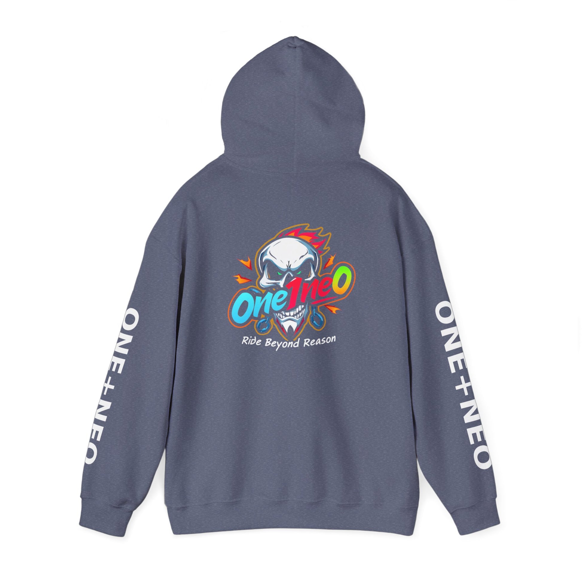 Edgy Graphic Hoodie with Skull Design | Perfect for Streetwear, Gifts, Casual Style, Halloween, Everyday Wear