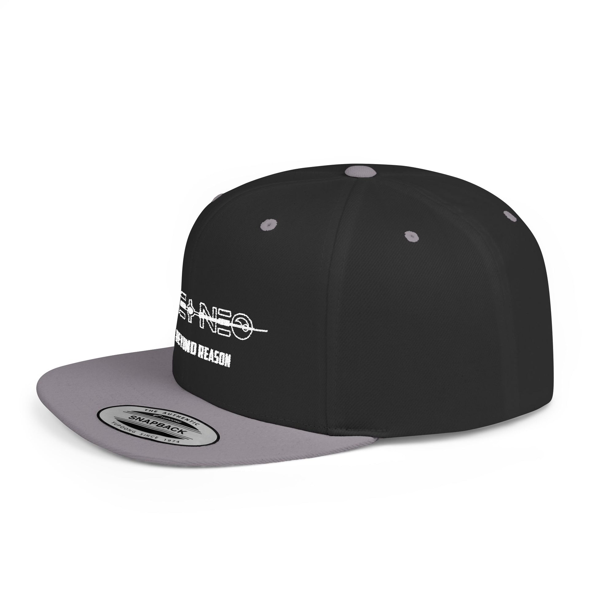Stylish Flat Bill Snapback Hat - ONE NEO Design, Trendy Cap for Casual Outings, Streetwear, Birthday Gifts, Fashion Statement