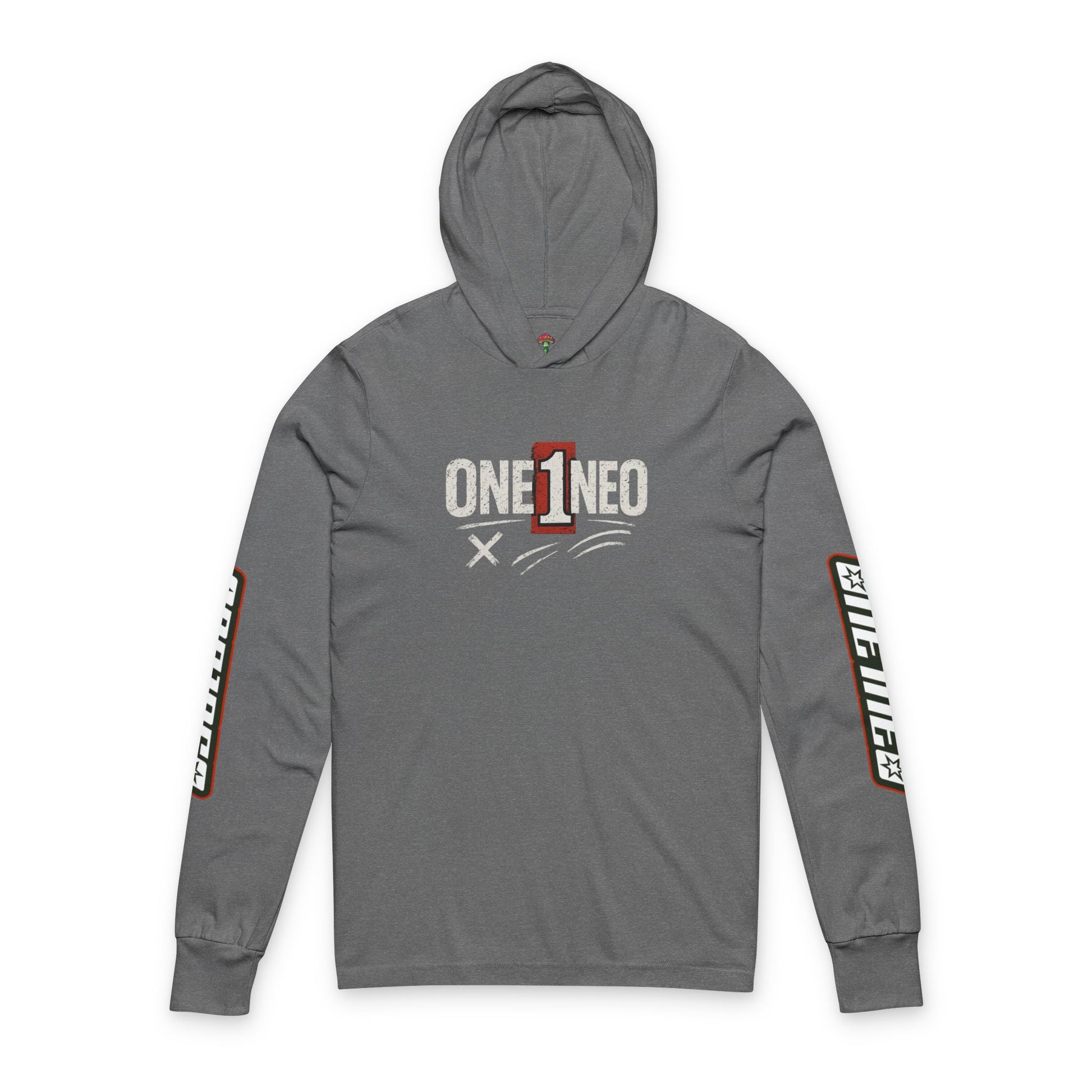 Edgy Graphic Hoodie, Unisex Long Sleeve Tee, Streetwear Fashion, Alternative Lifestyle, Gift for Music Lovers